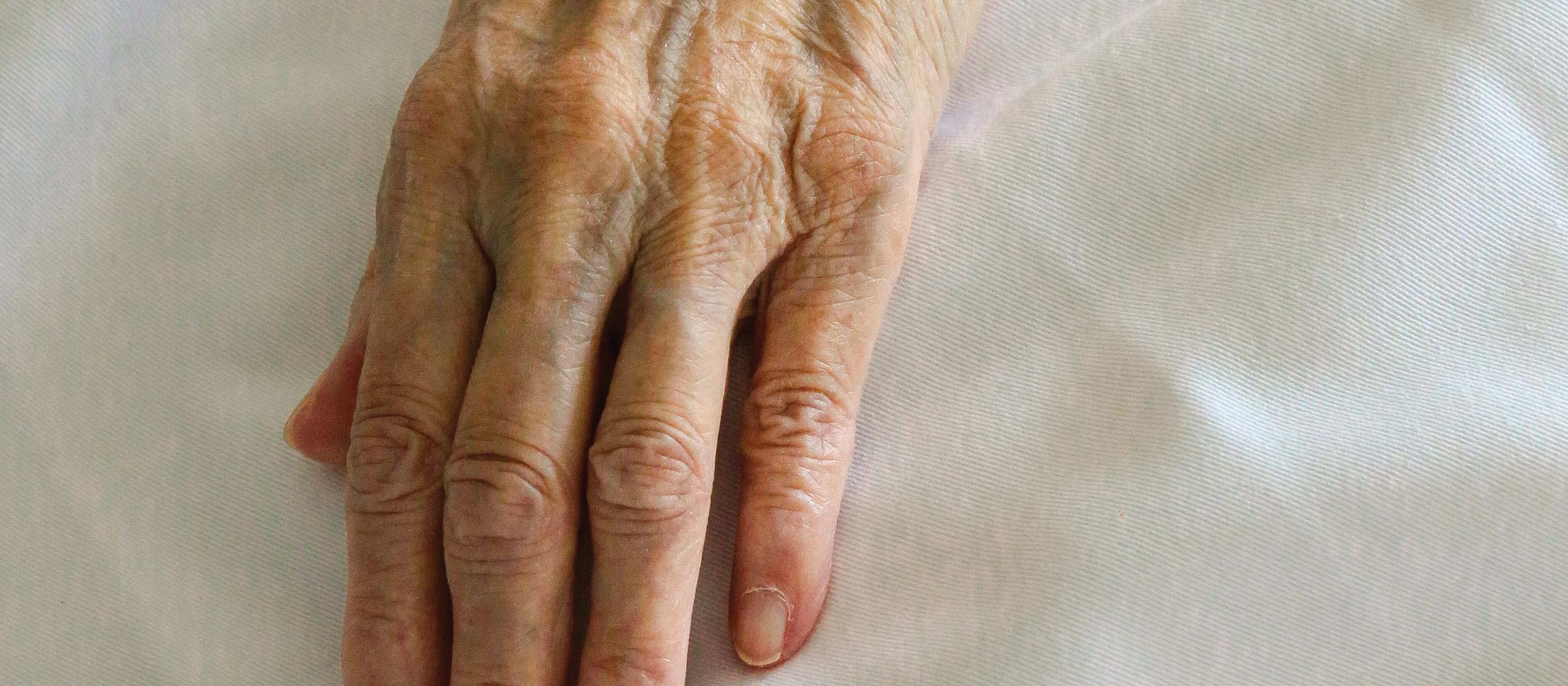 old womans hand