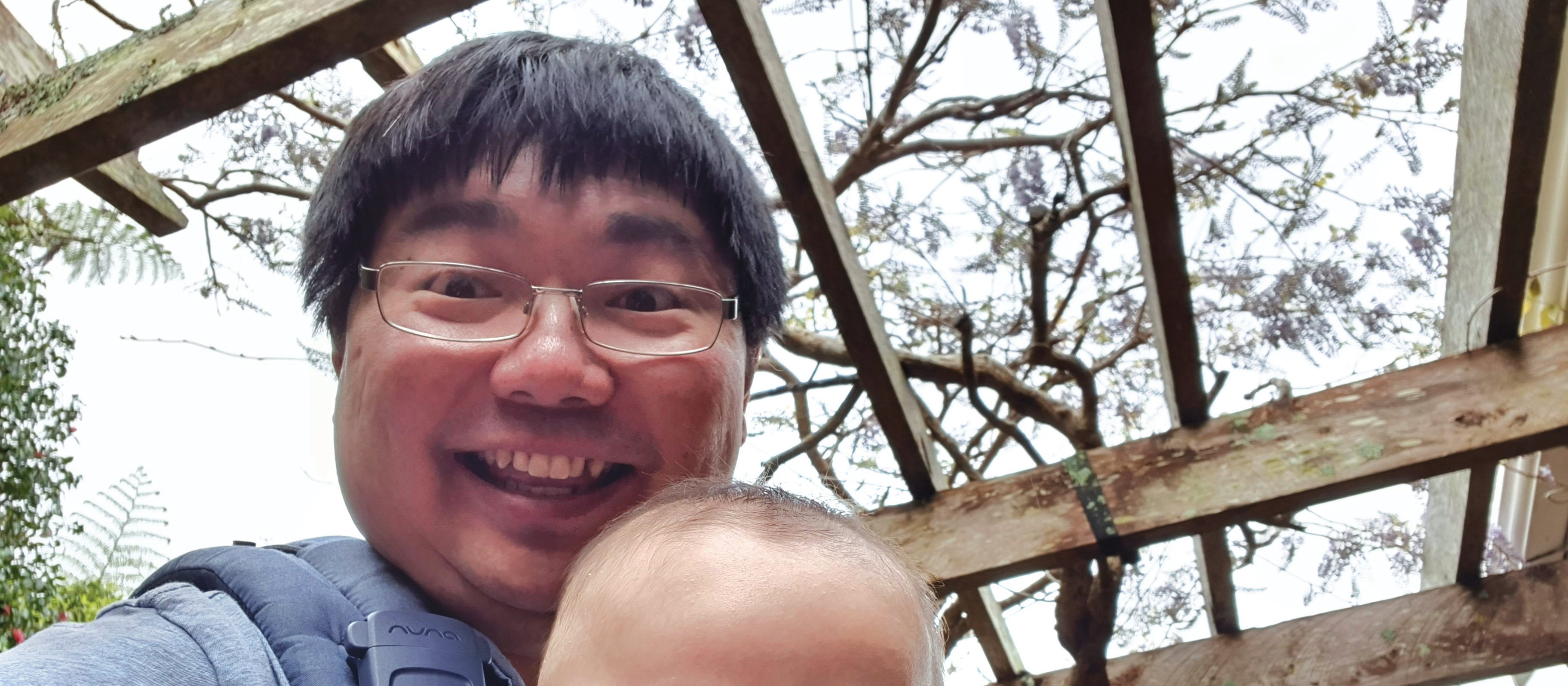 Jacob Tan and baby Arlo supplied