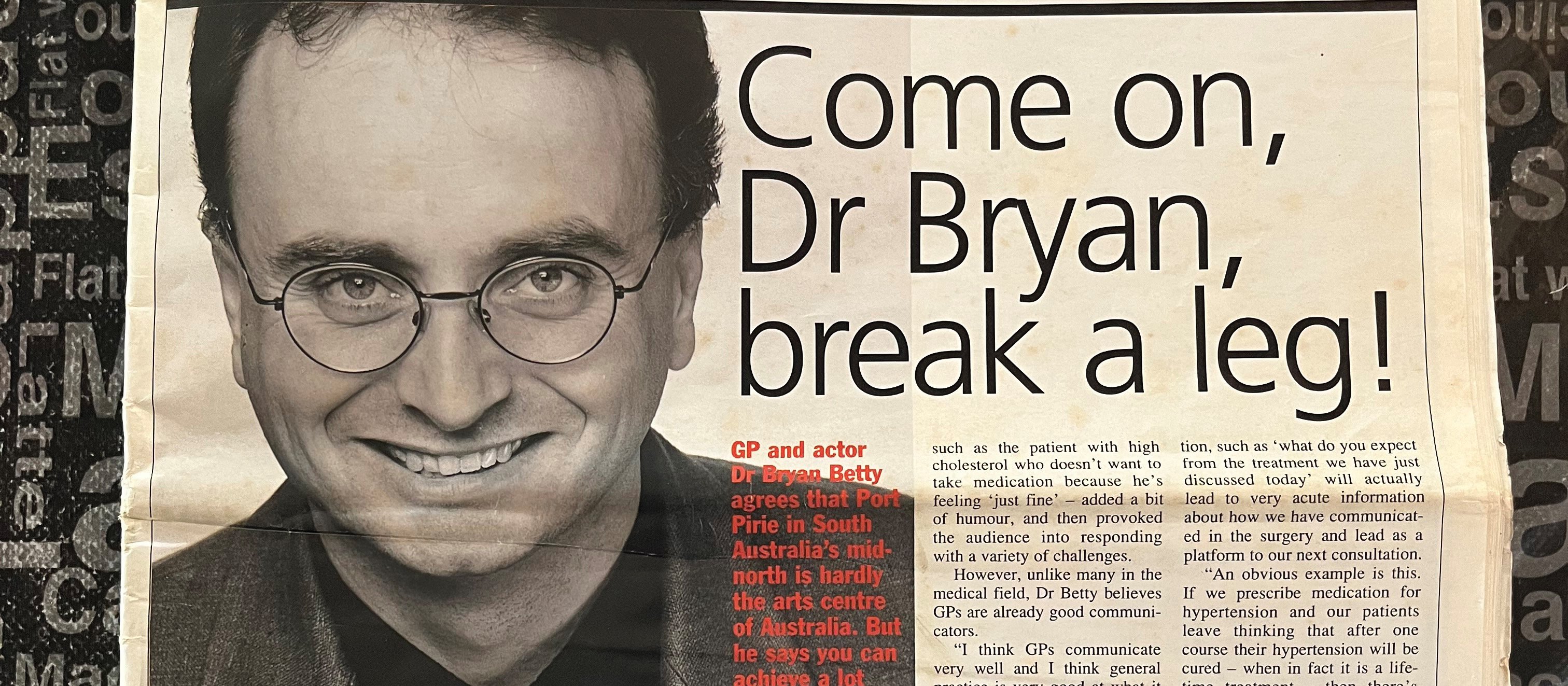 Bryan Betty front page news