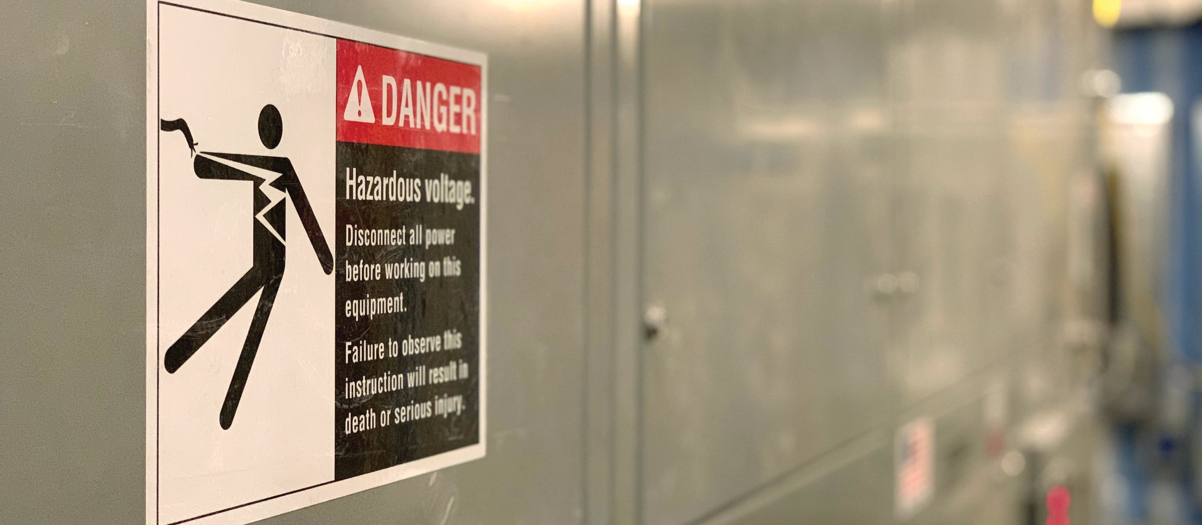 Danger sign CR Troy Bridges on Unsplash