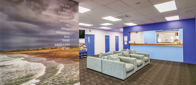 Castlecliff health waiting room