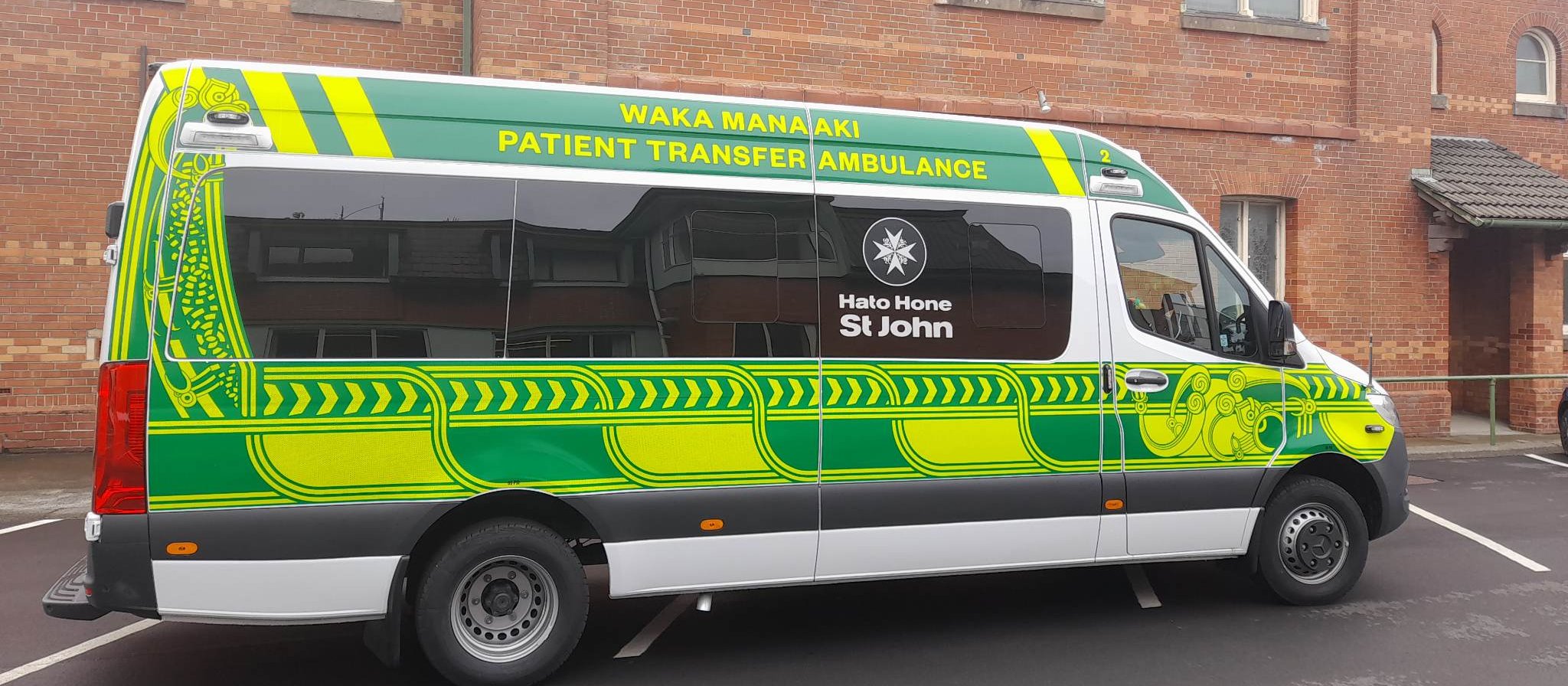 Invercargill Patient Transfer Service vehicle