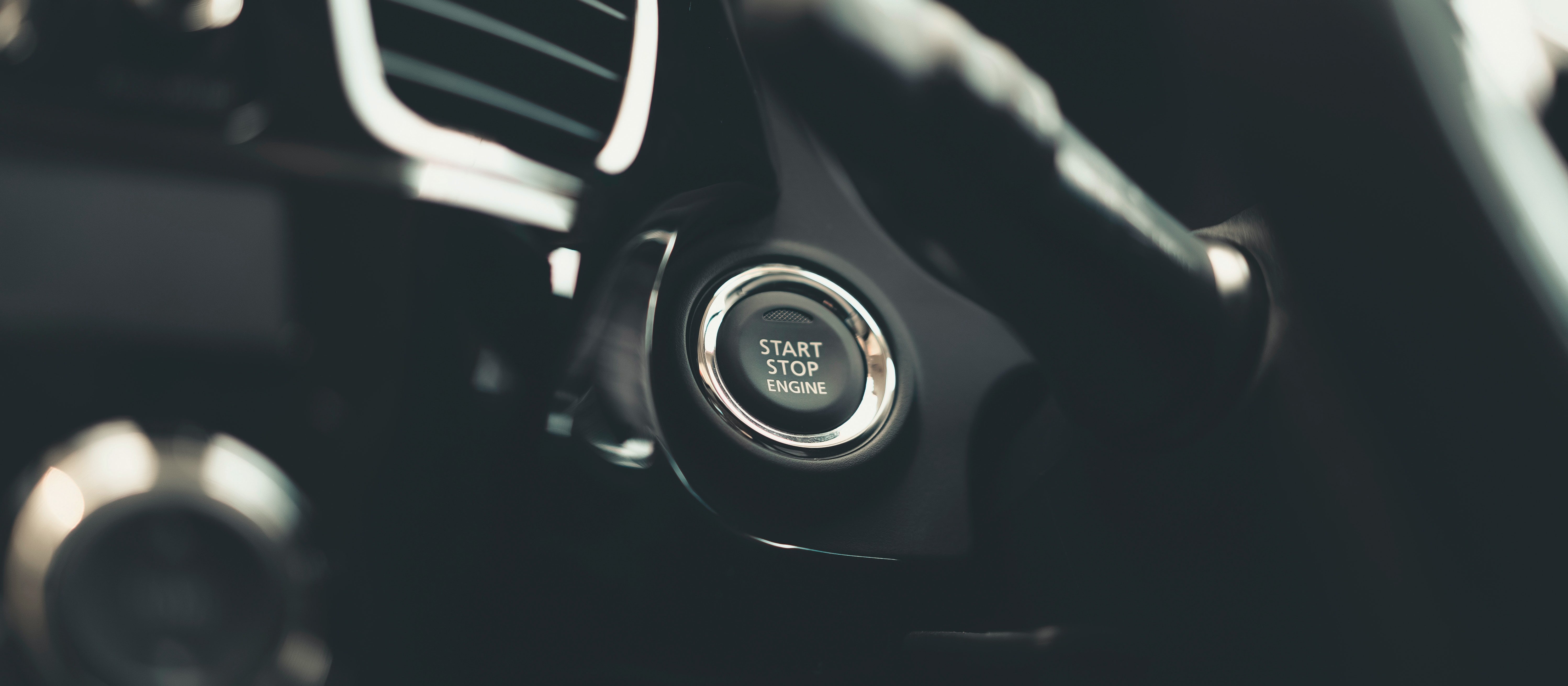 Stop-Start Car Button