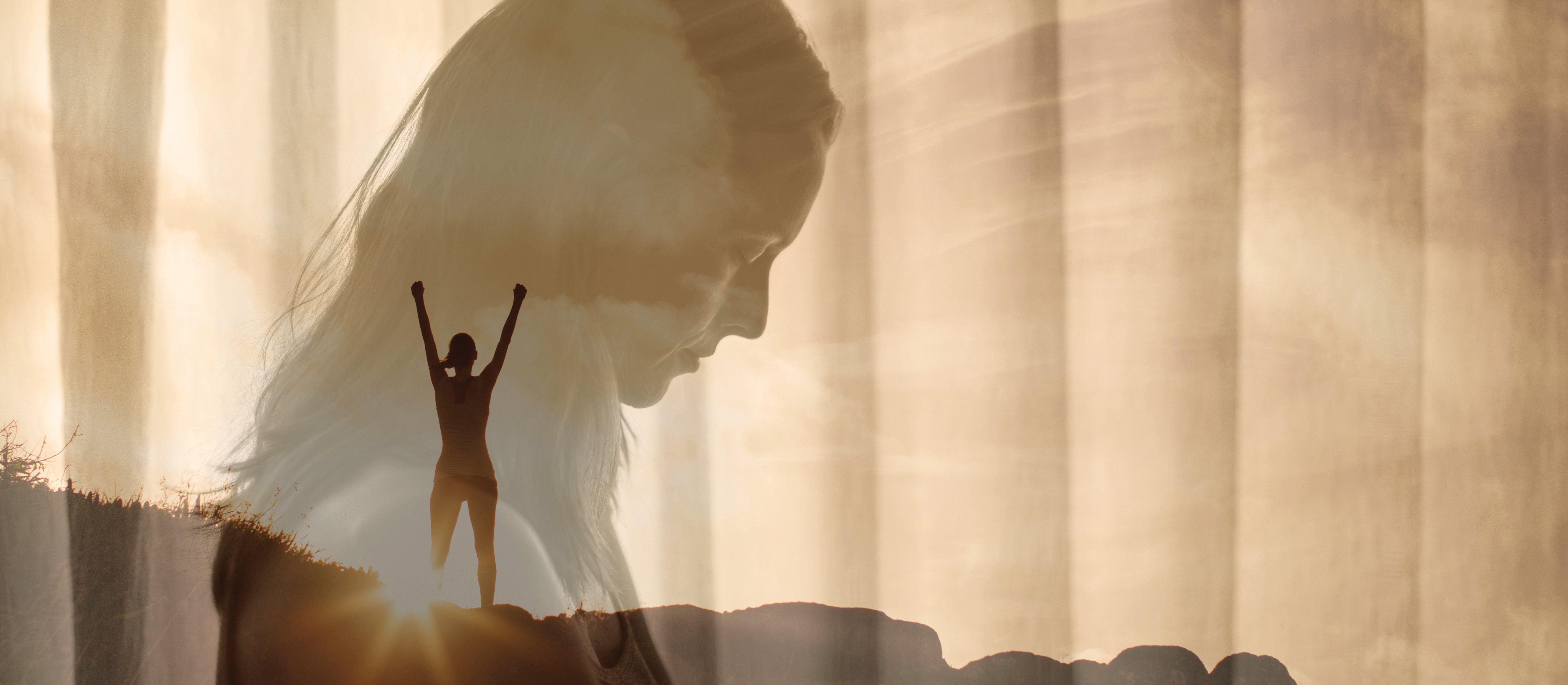 Woman reflective CR Kieferpix on iStock