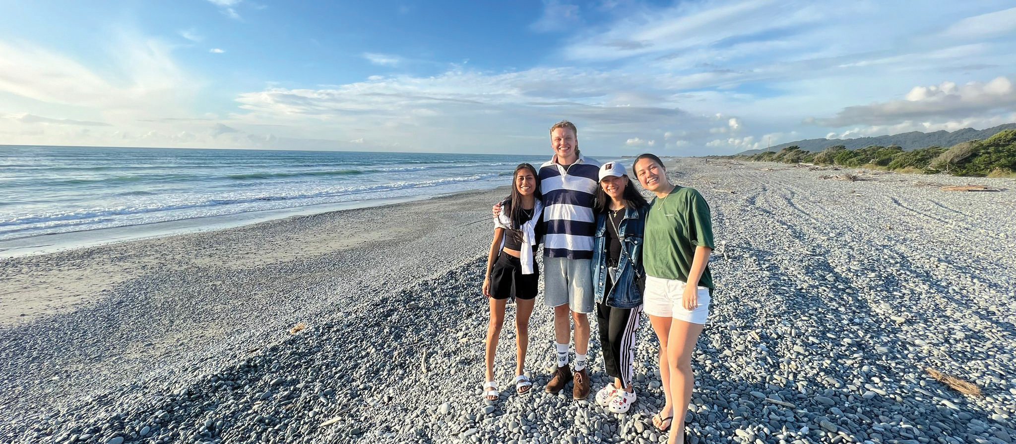 RMIP Students beach