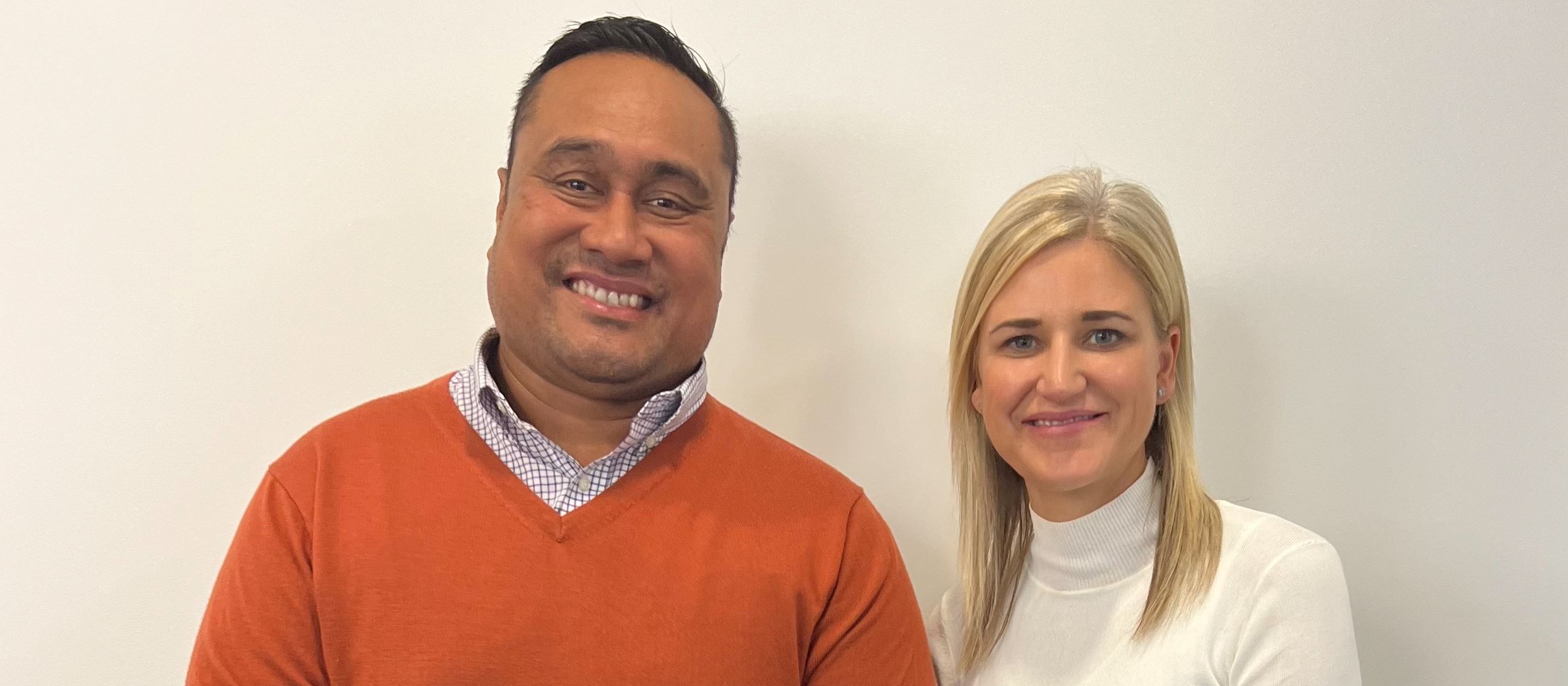 Silao Vaisola-Sefo and Bindi Norwell