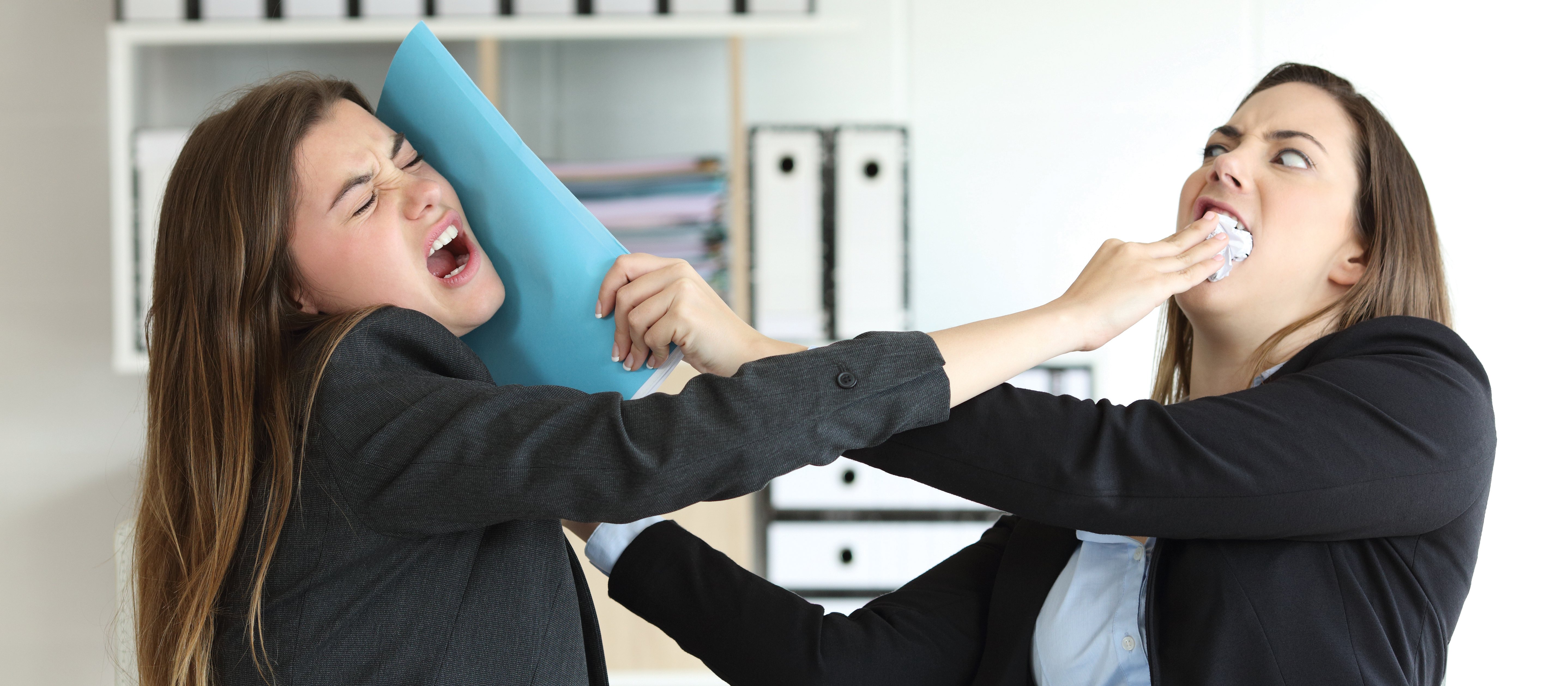 Women Arguing Office CR Antoni Guillem on iStock