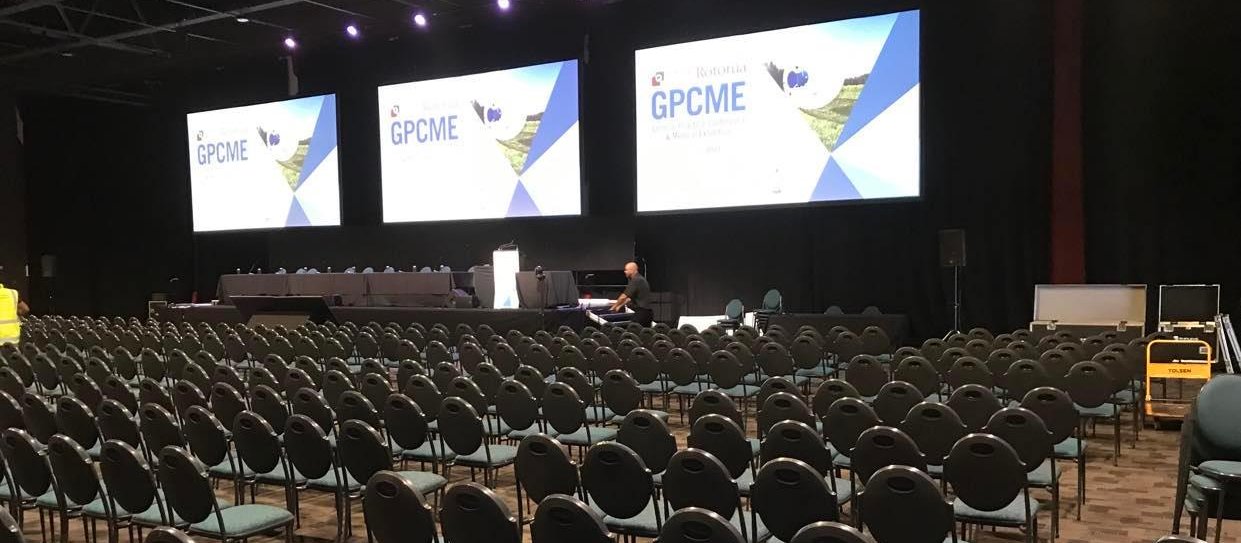 Plenary room - Rotorua GPCME 2023