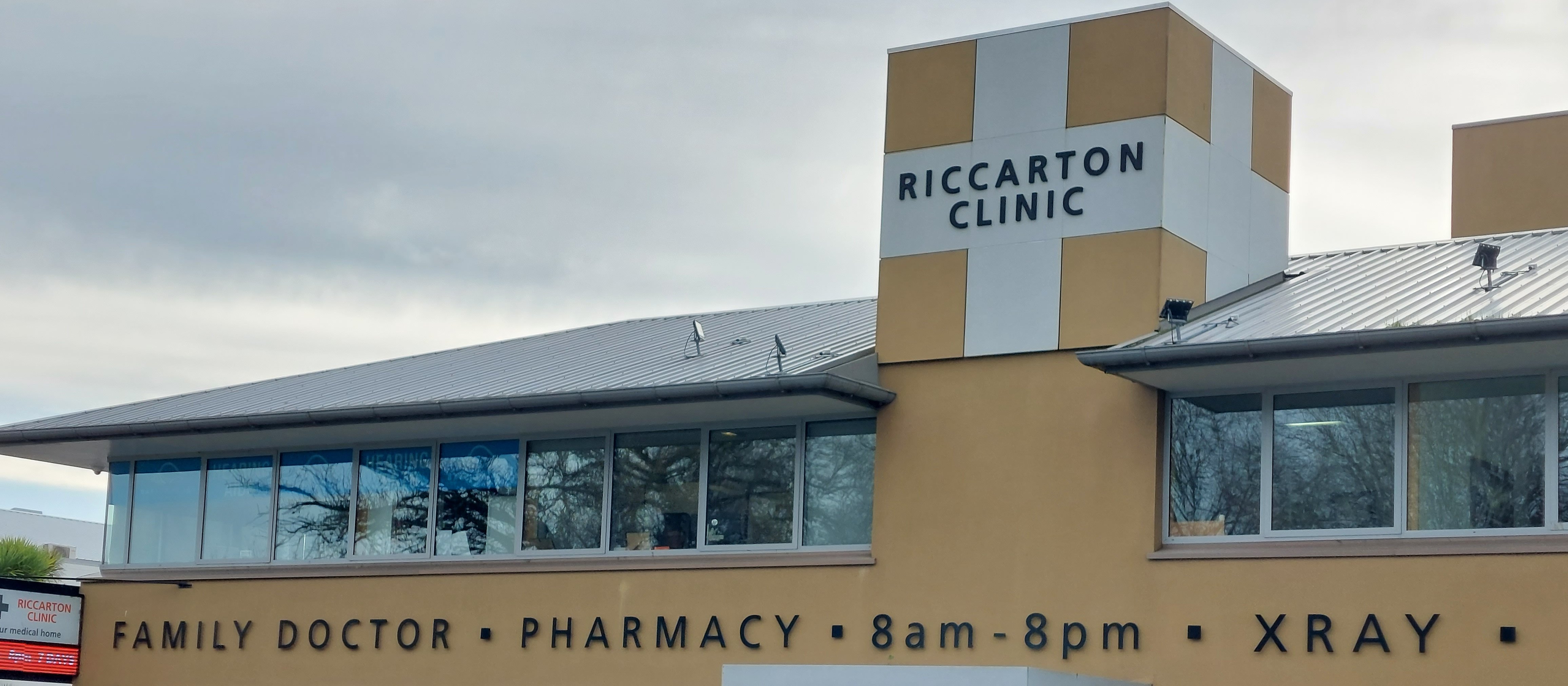Riccarton Clinic street frontage