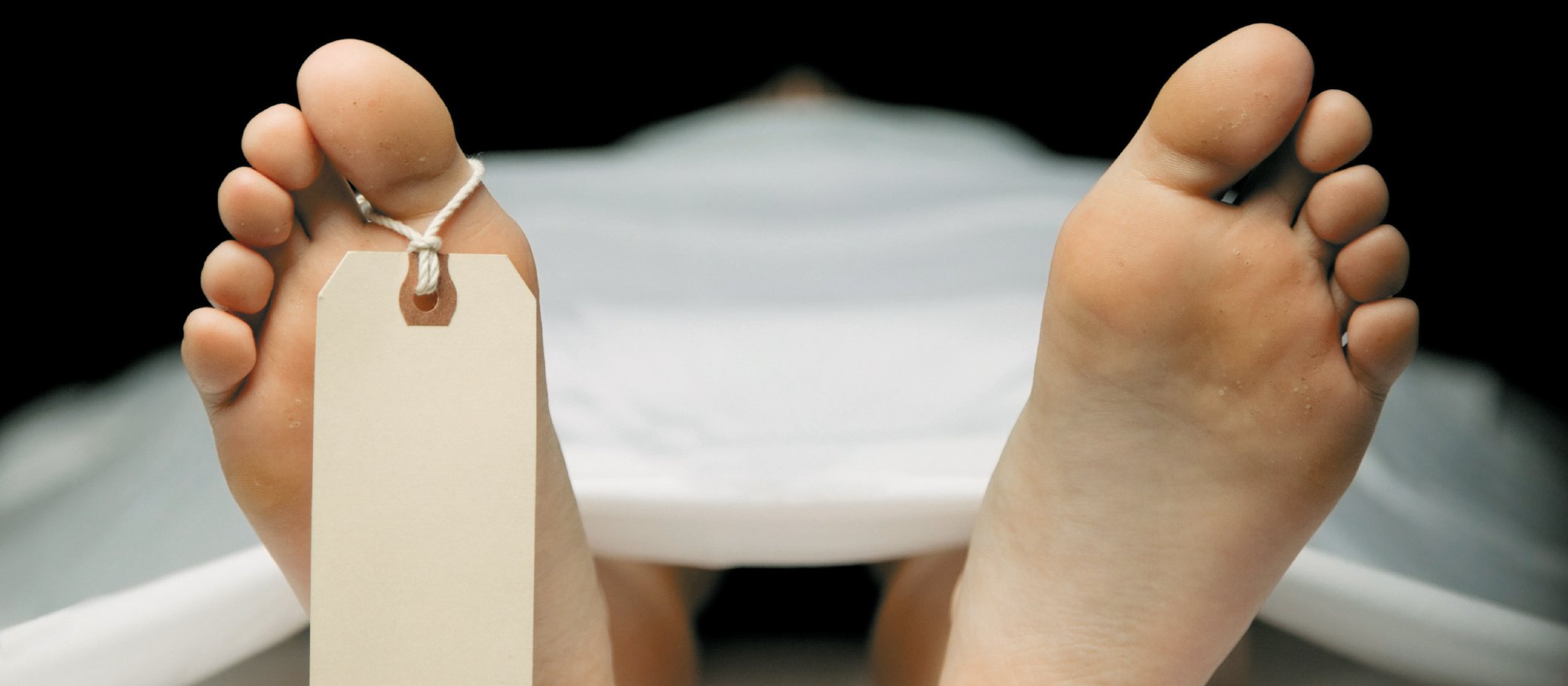 Toe tag Dead body iStock