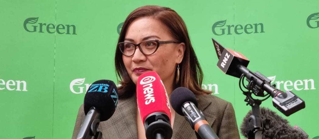 Green Party co-leader Marama Davidson [Image: Niva Chittock, RNZ]