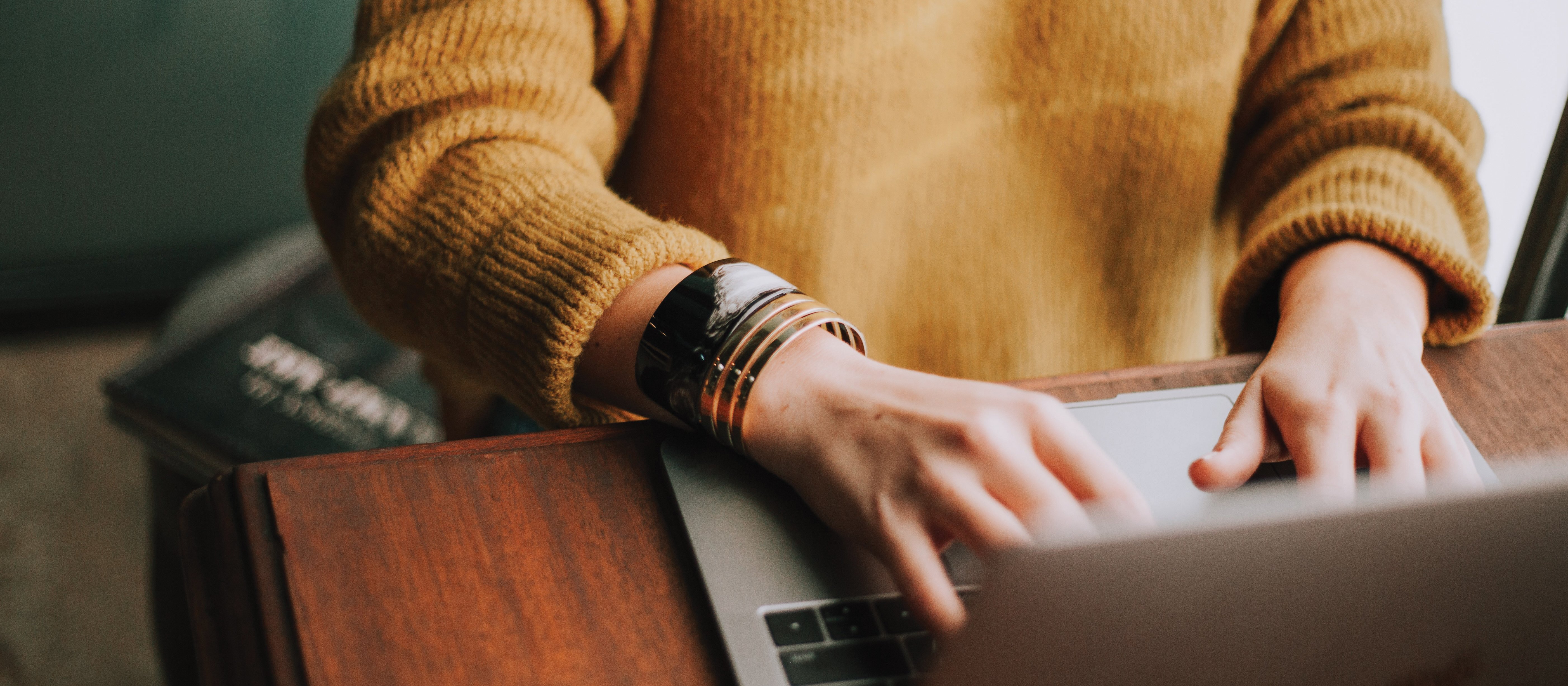 Comment typing computer laptop CR Christin Hume on Unsplash