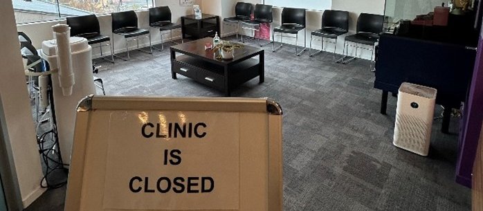 Wellington Family Planning clinic closed due to nursing shortages in August 2023