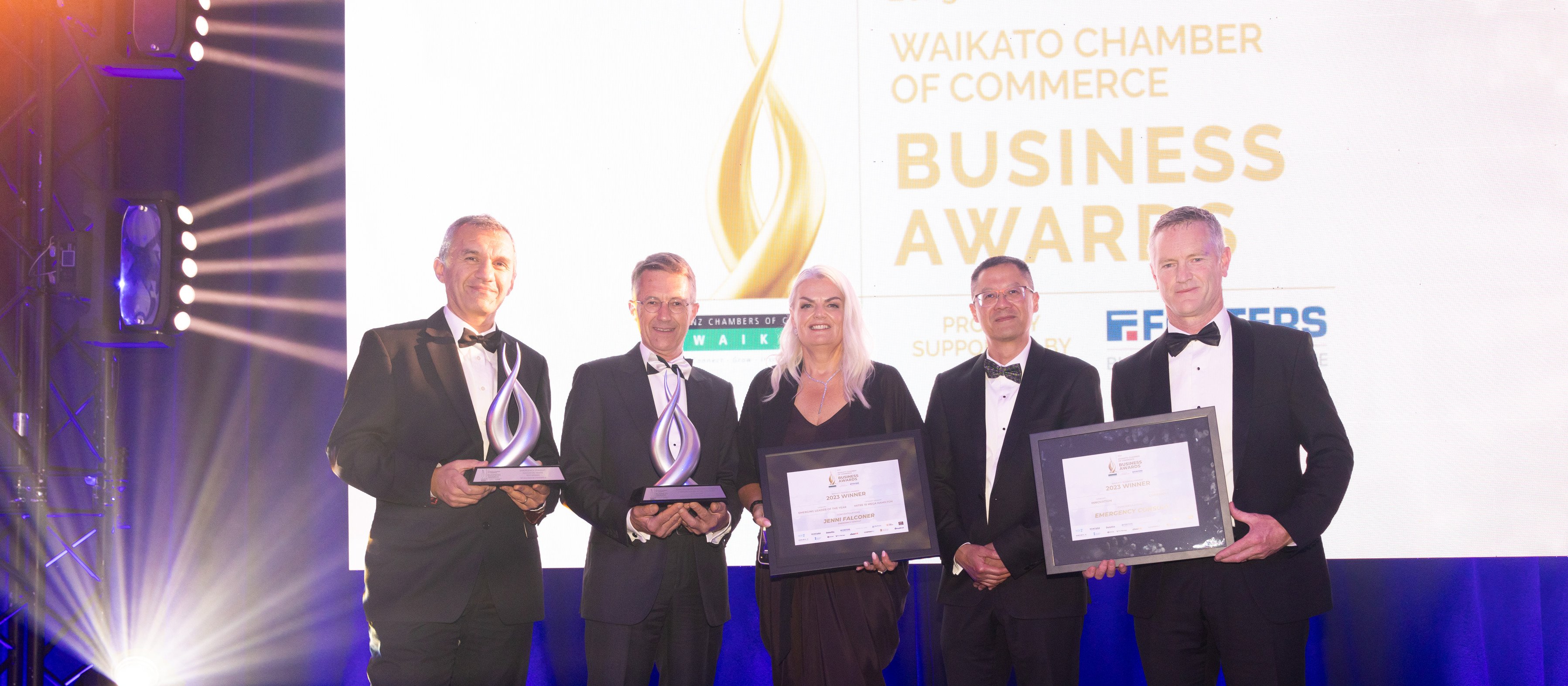 Dr Mustafa Alshaar (Co-Founder, Emergency Medicine Specialist & GP), Peter Crow PHD (Board Chair), Jenni Falconer (Co-Founder & CEO), Dr Giles Chanwai (Co-Founder & Emergency Medicine Specialist), Dr Martyn Harvey (Co-Founder & Clinical Director)