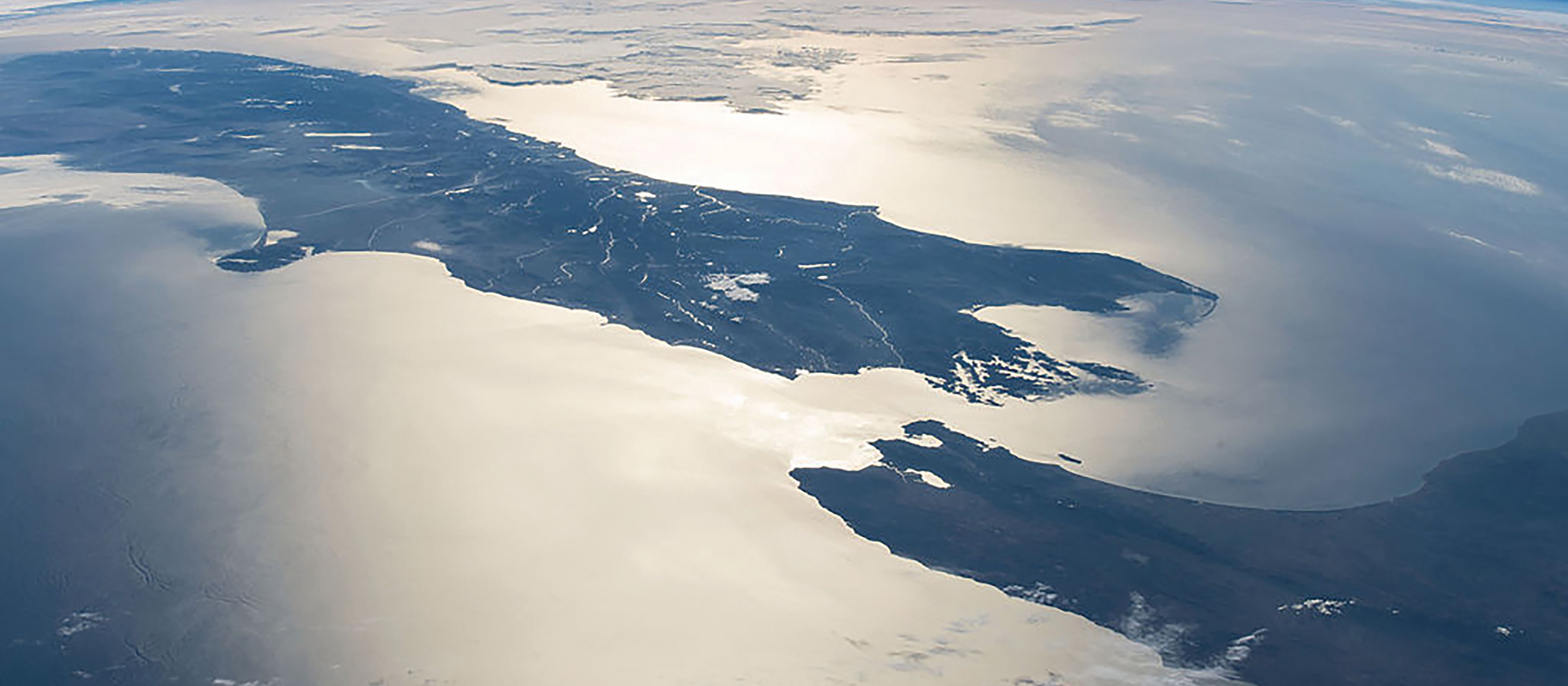 Aotearoa from space NASA Roscosmos 