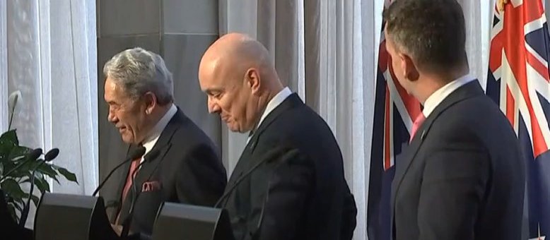 Screenshot - Newshub coverage of Coalition announcement