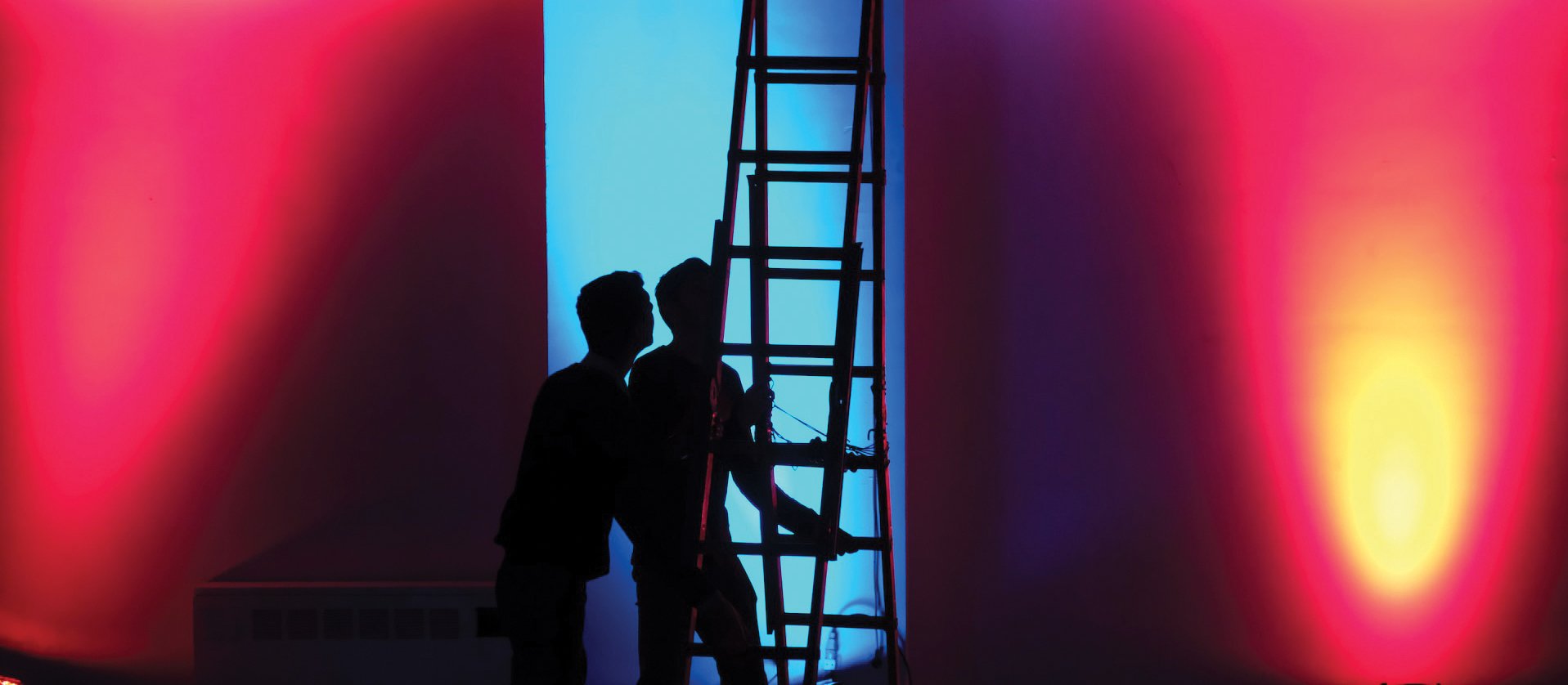 Stage ladder men CR Sam Moghadam Khamseh on Unsplash