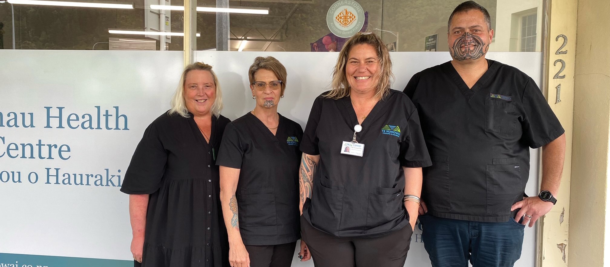 Te Korowai Haoura o Hauraki Te Aroha staff
