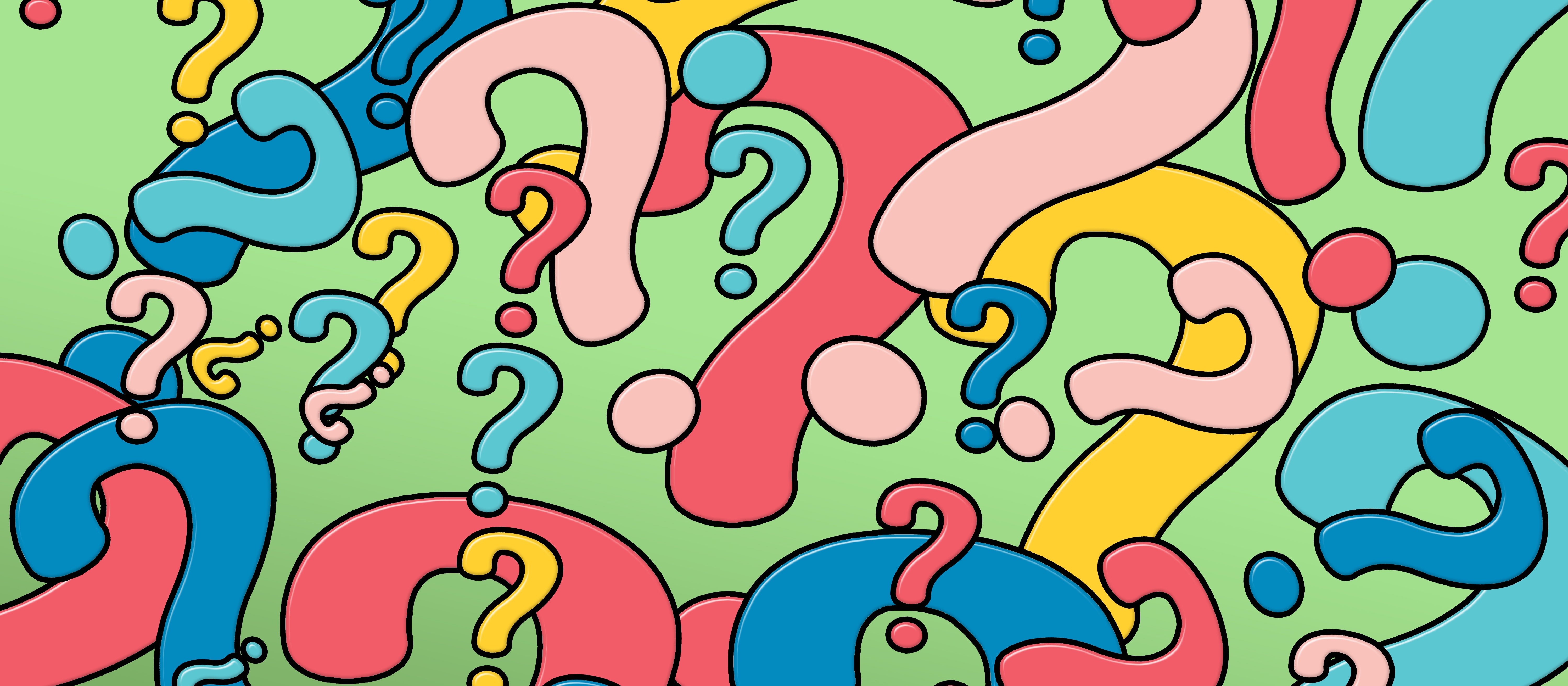 Question marks