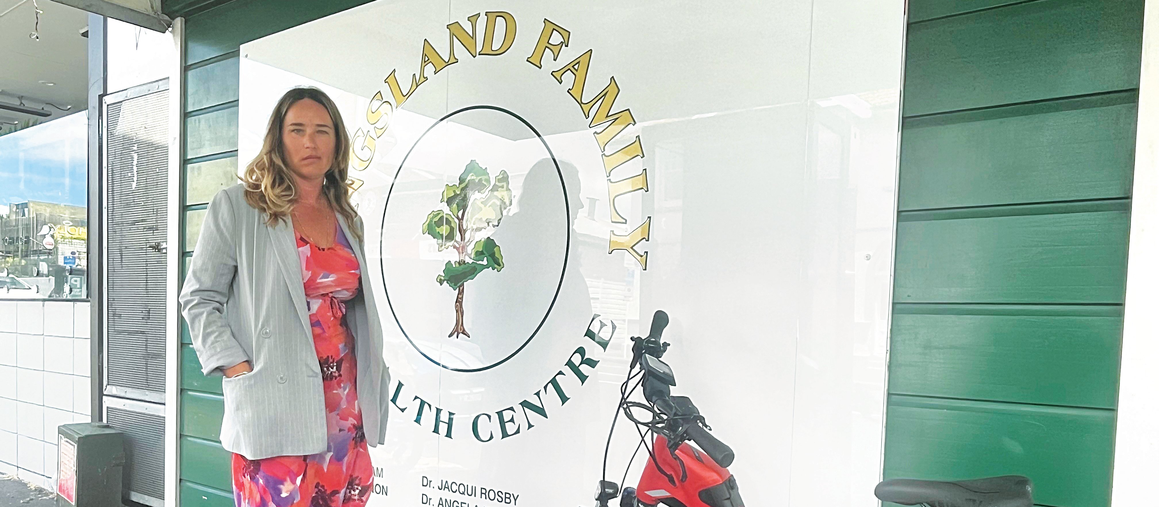 Tamah Clapham and her E bike