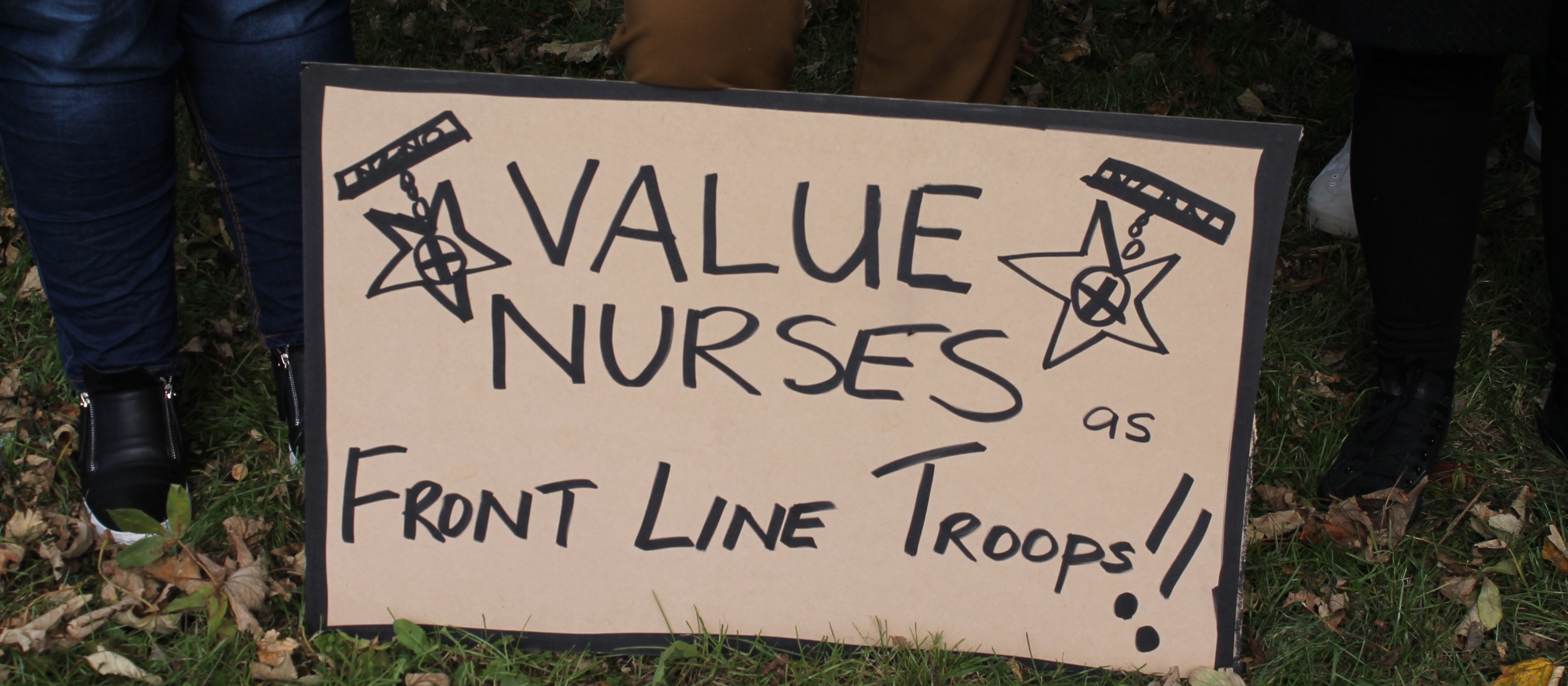 Value Nurses Placard 2018