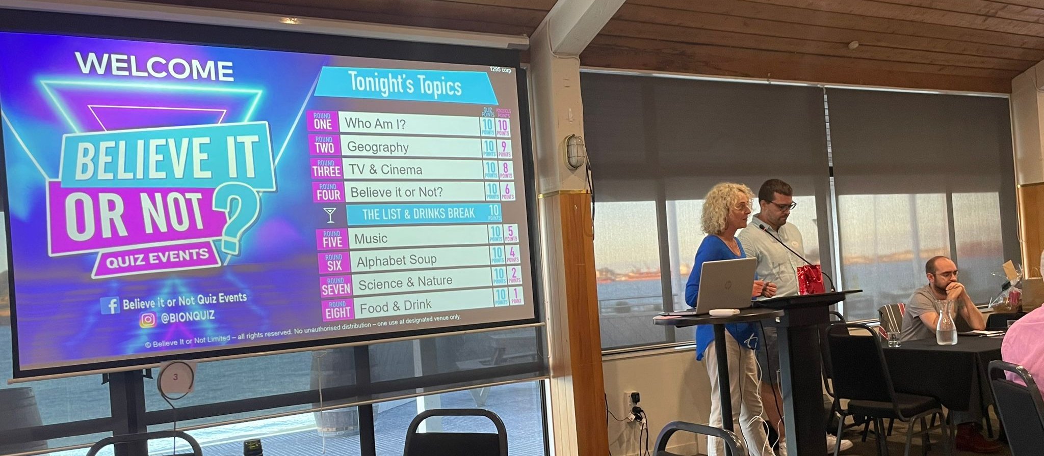 Bay of Plenty/Waikato faculty’s inaugural quiz night March 2024