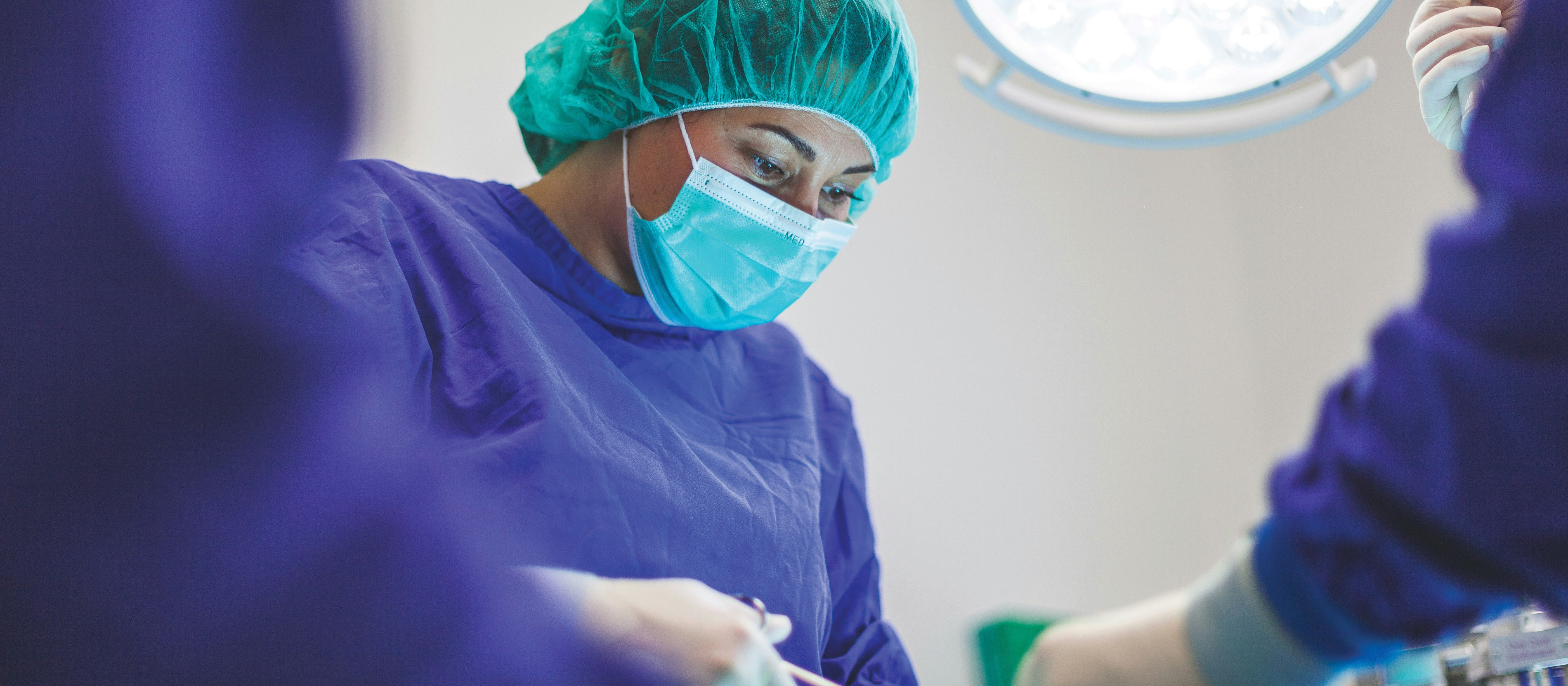 Surgeon operating