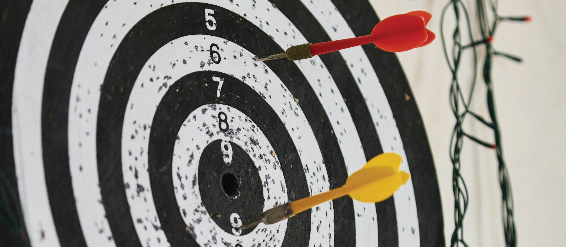 Target darts on board CR Engin Akyurt on Unsplash