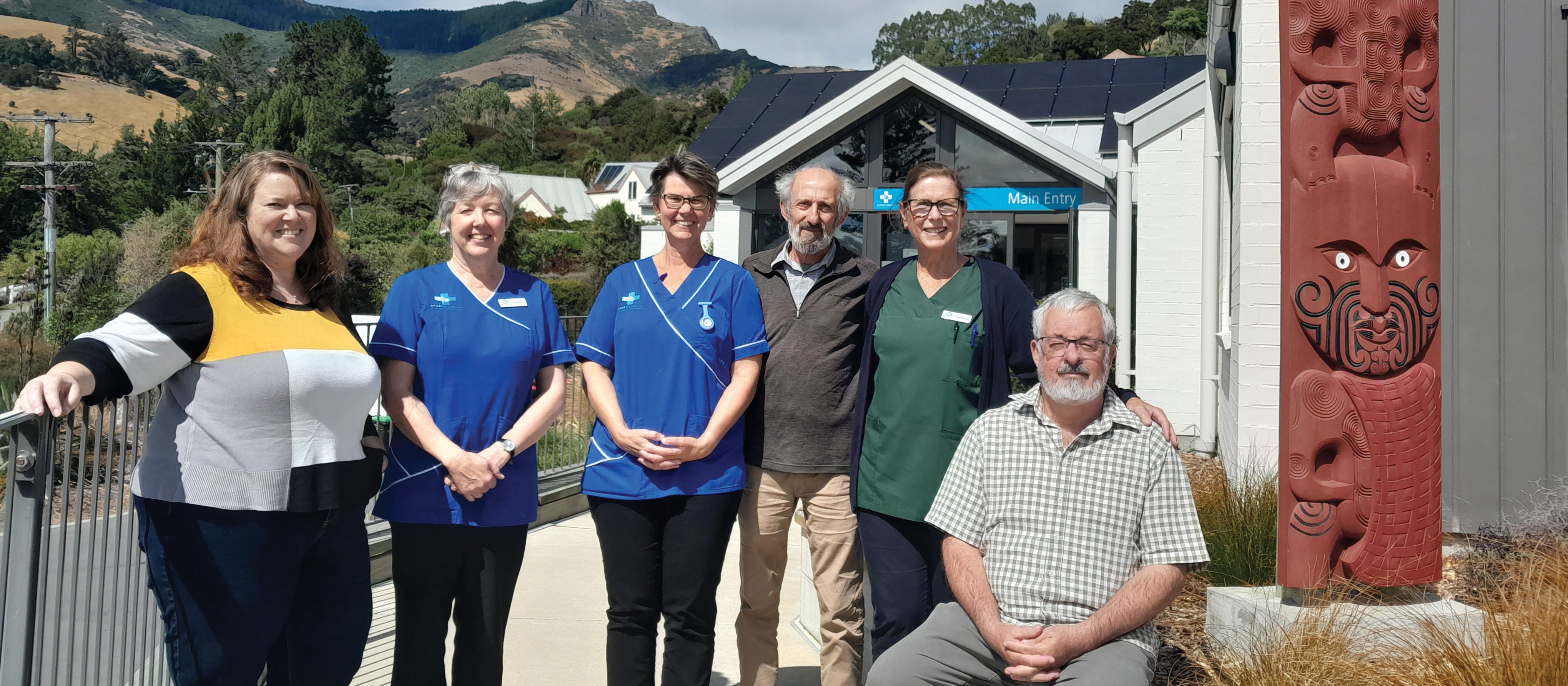 Akaroa Health Centre team 1 CR Supplied