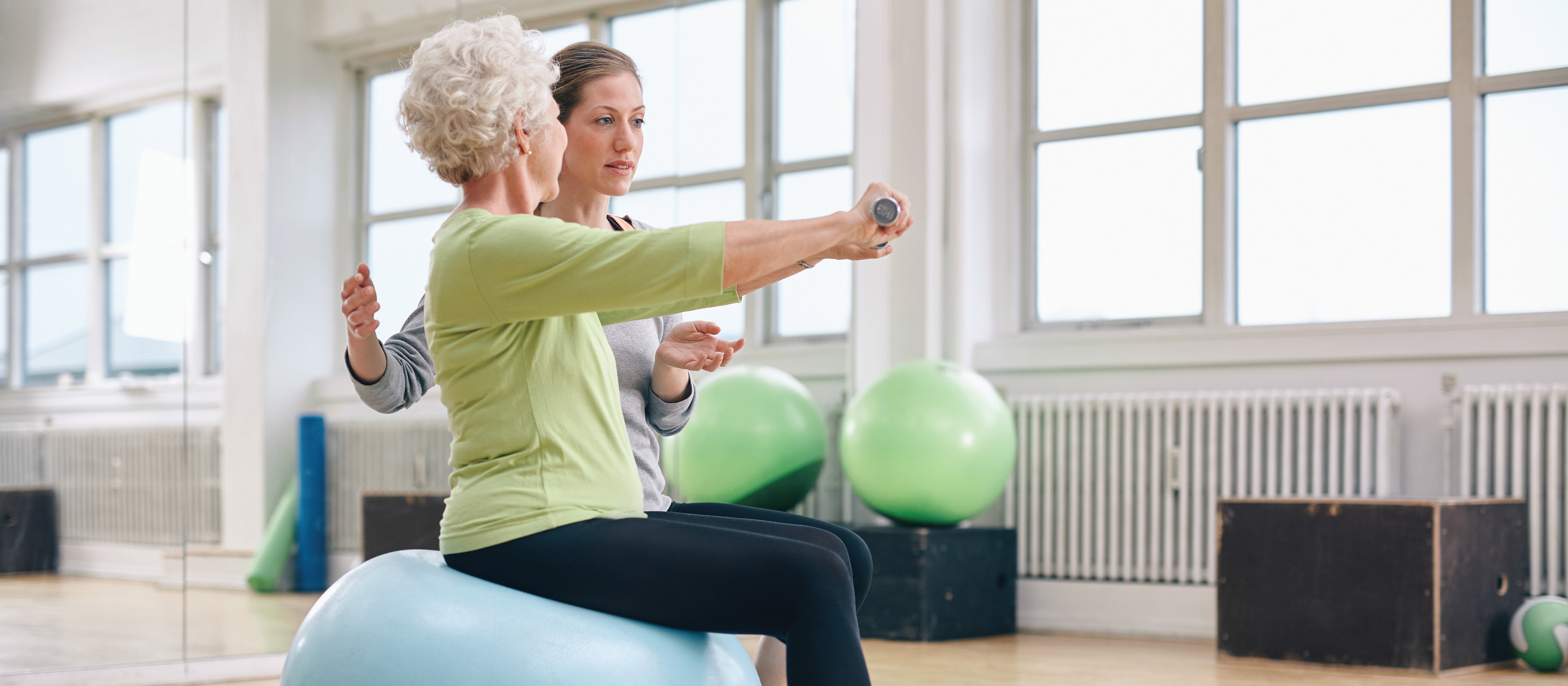 Physio Elder Health exercise CR Jacoblund on iStock