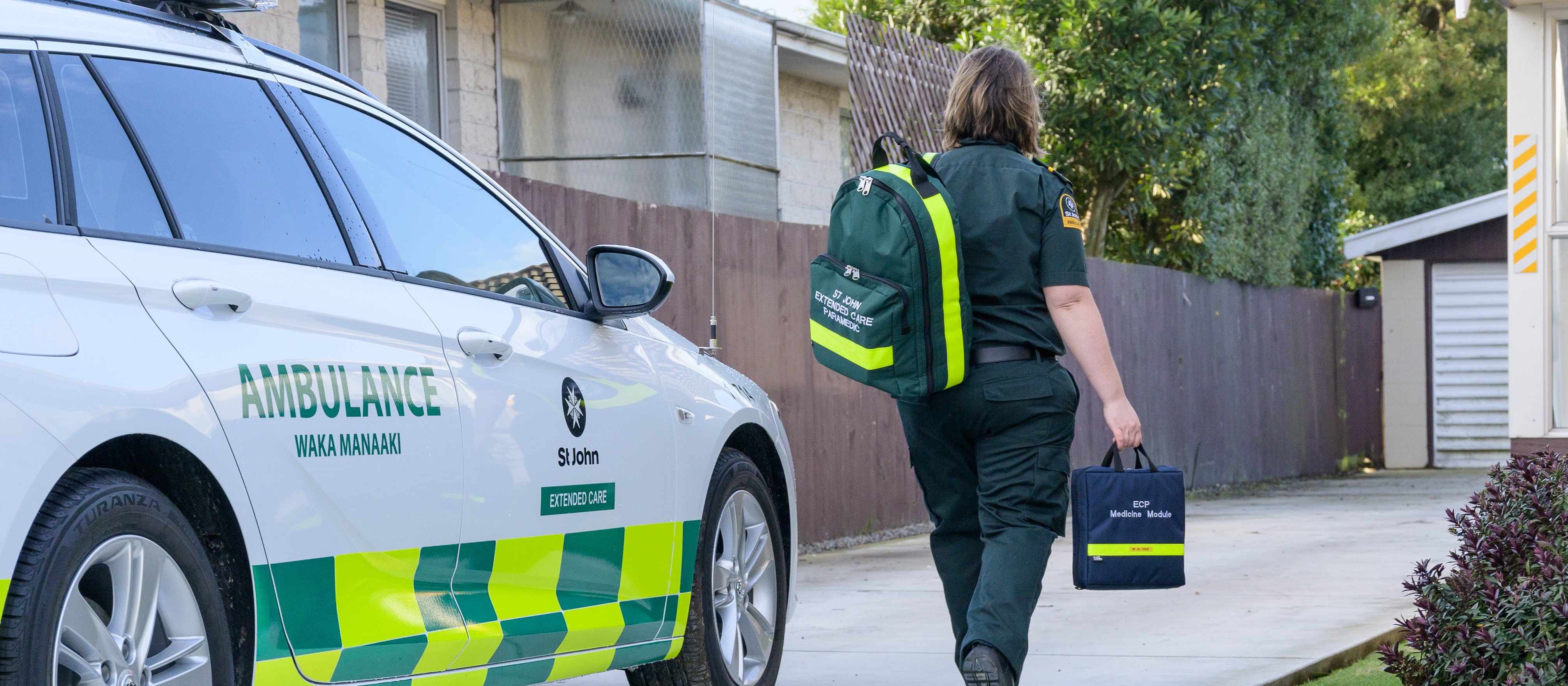 St John Hato Hone paramedic on call