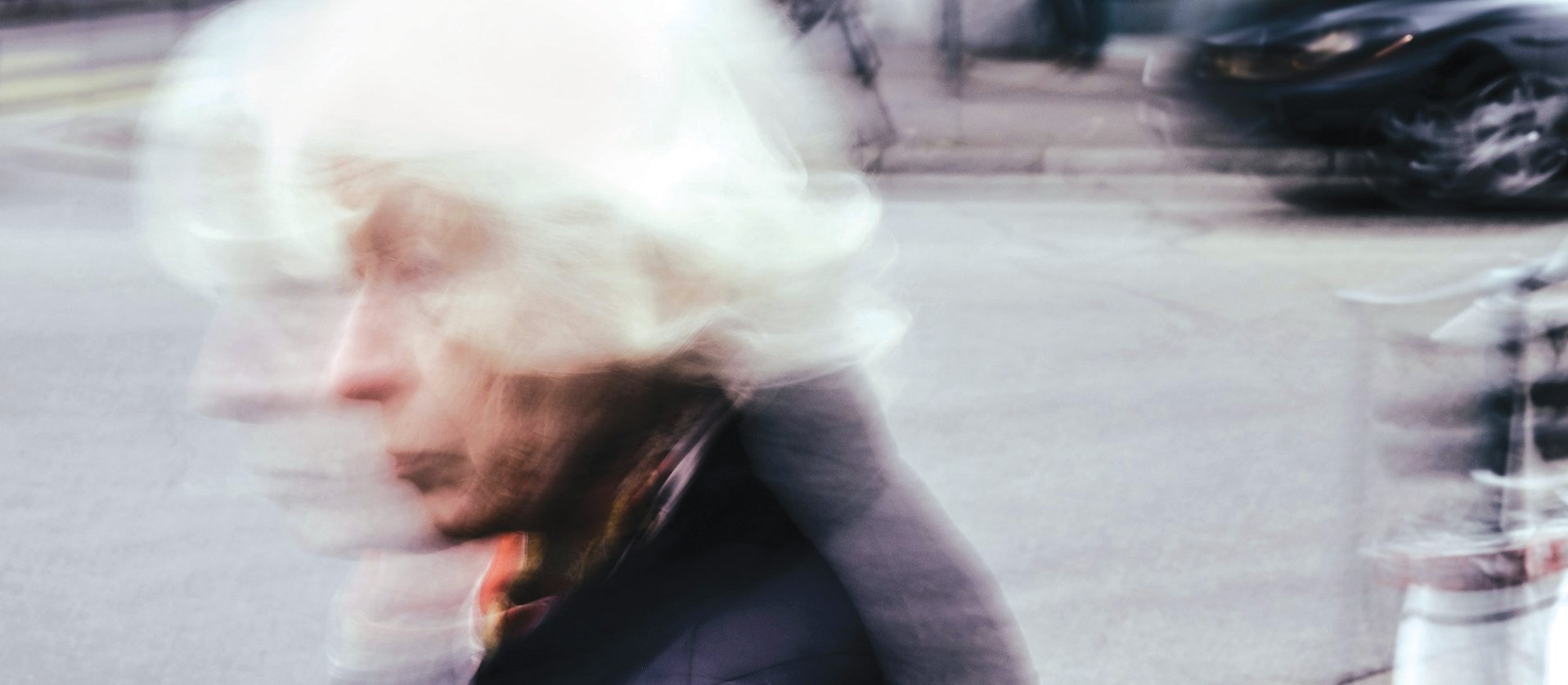 Older woman blurry CR Mario Heller on Unsplash