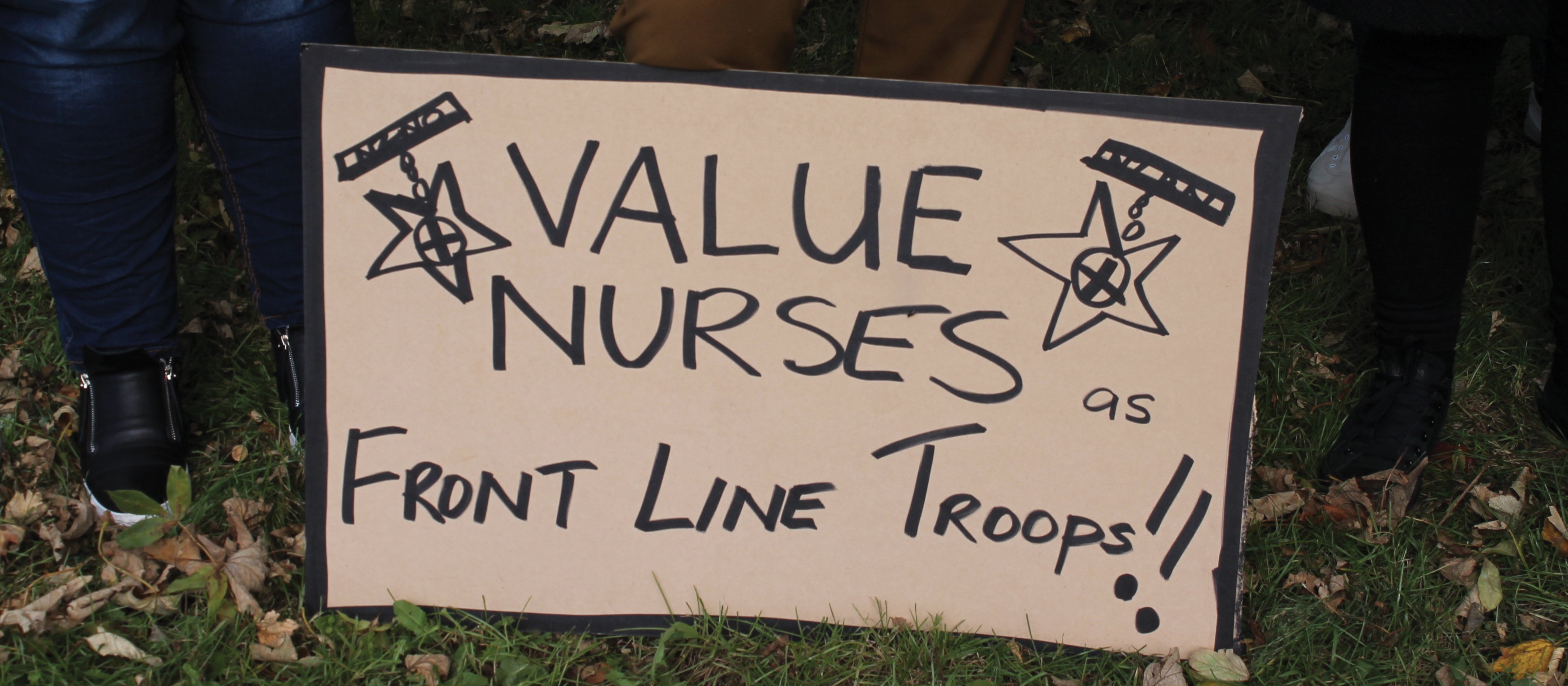 Value Nurses Placard 2018