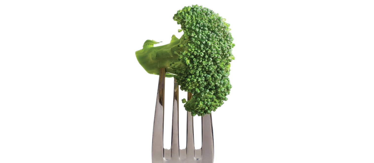 Brocolli-on-fork