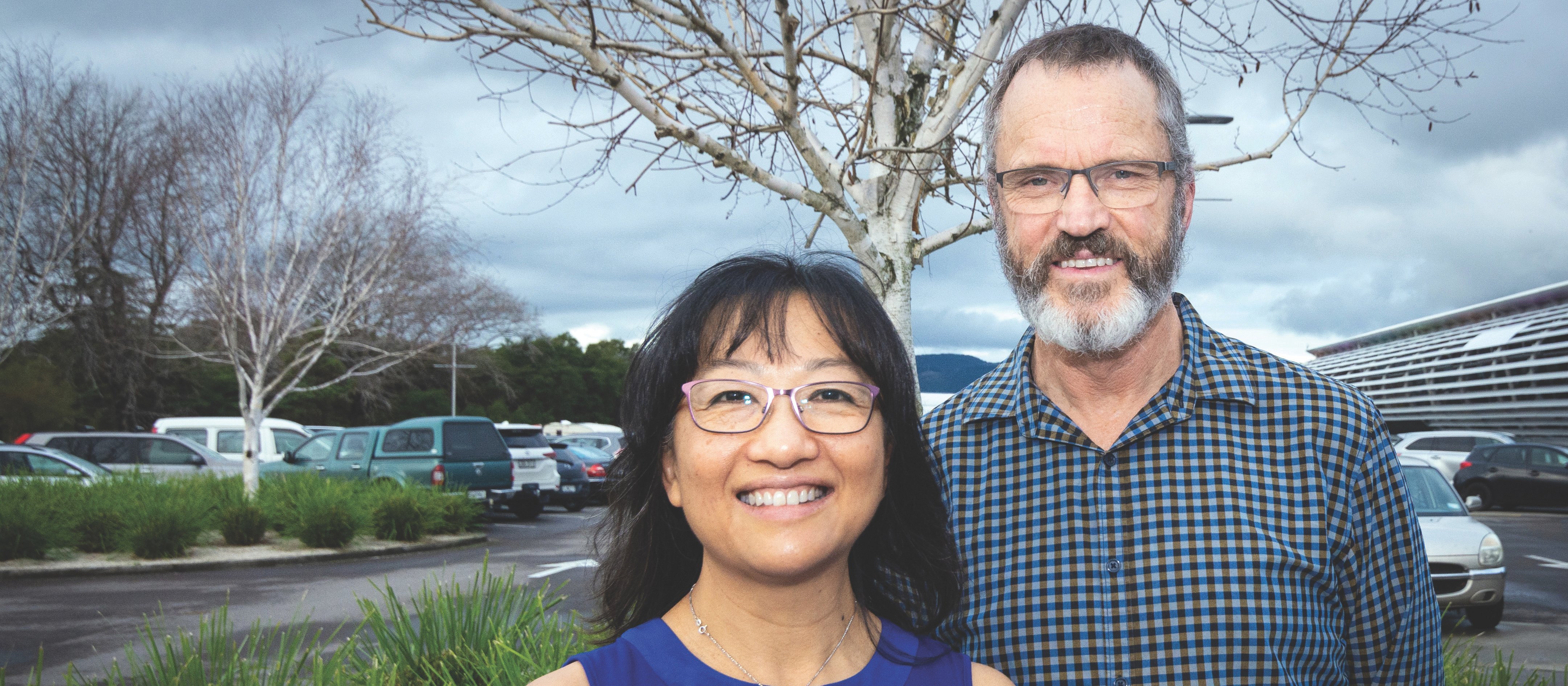 Samantha King and Tim Cookson
