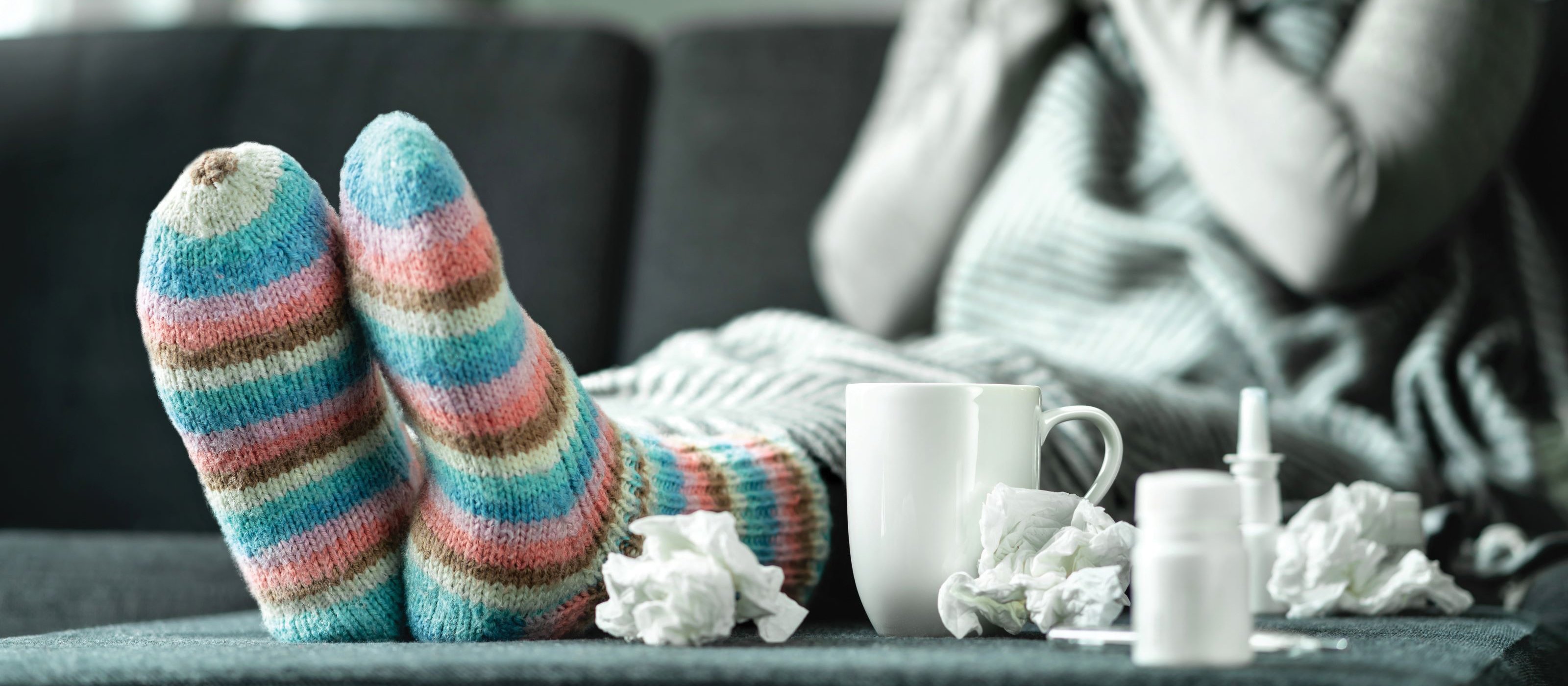 Sick woman CR Tero Vesalainen on iStock