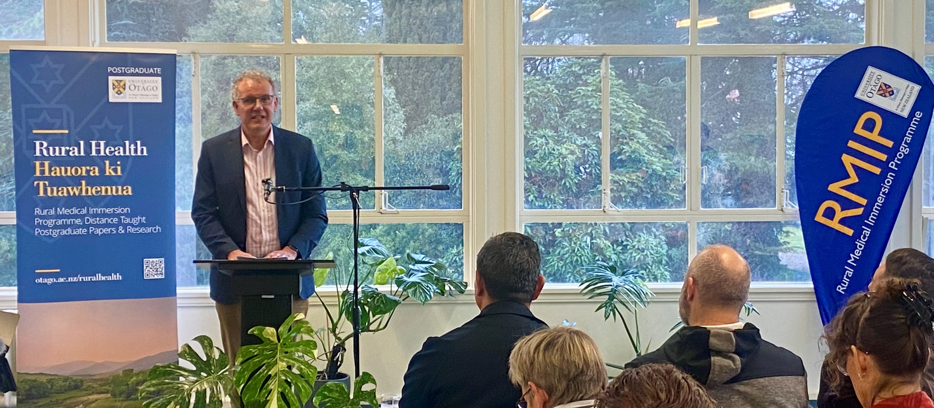 Tim Wilkinson Rural Health Otago Launch_supplied