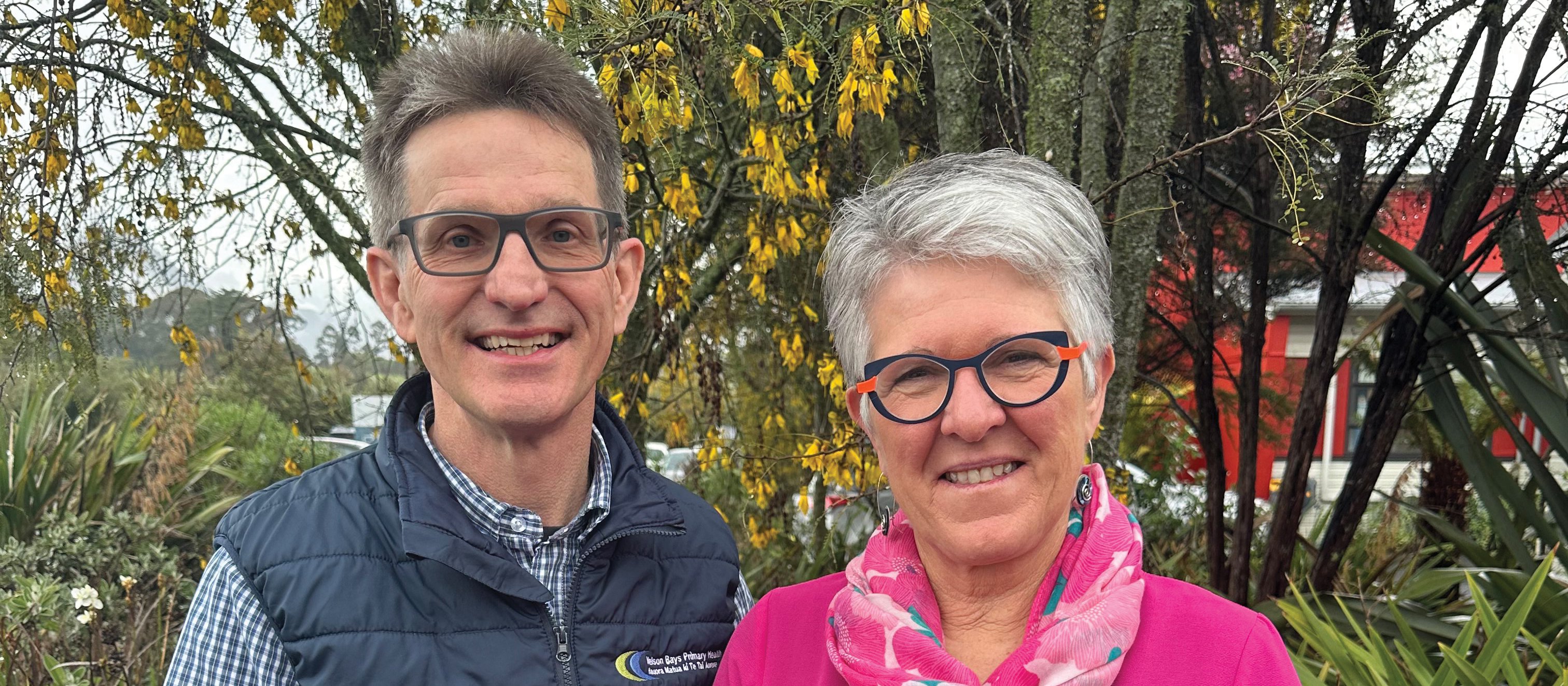 Neil Whittaker and Ruth Robson