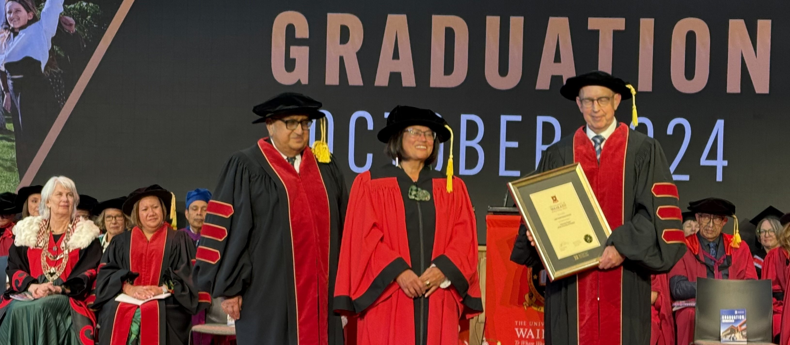 Lady Tureiti honorary doctorate - Uni of Waikato