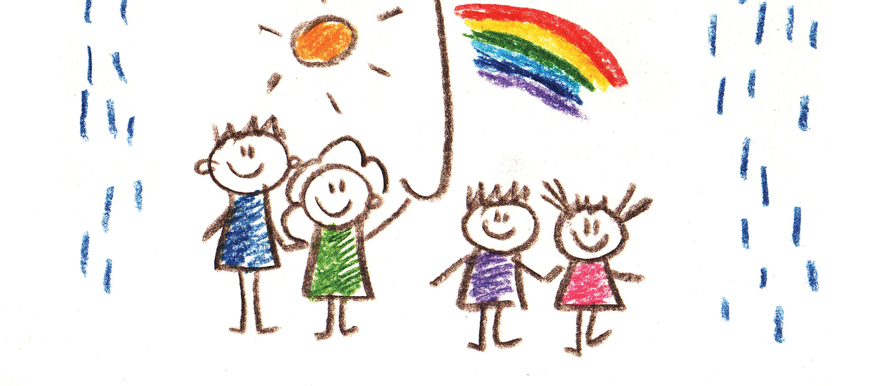 Kids Drawing CR Helen Field on iStock