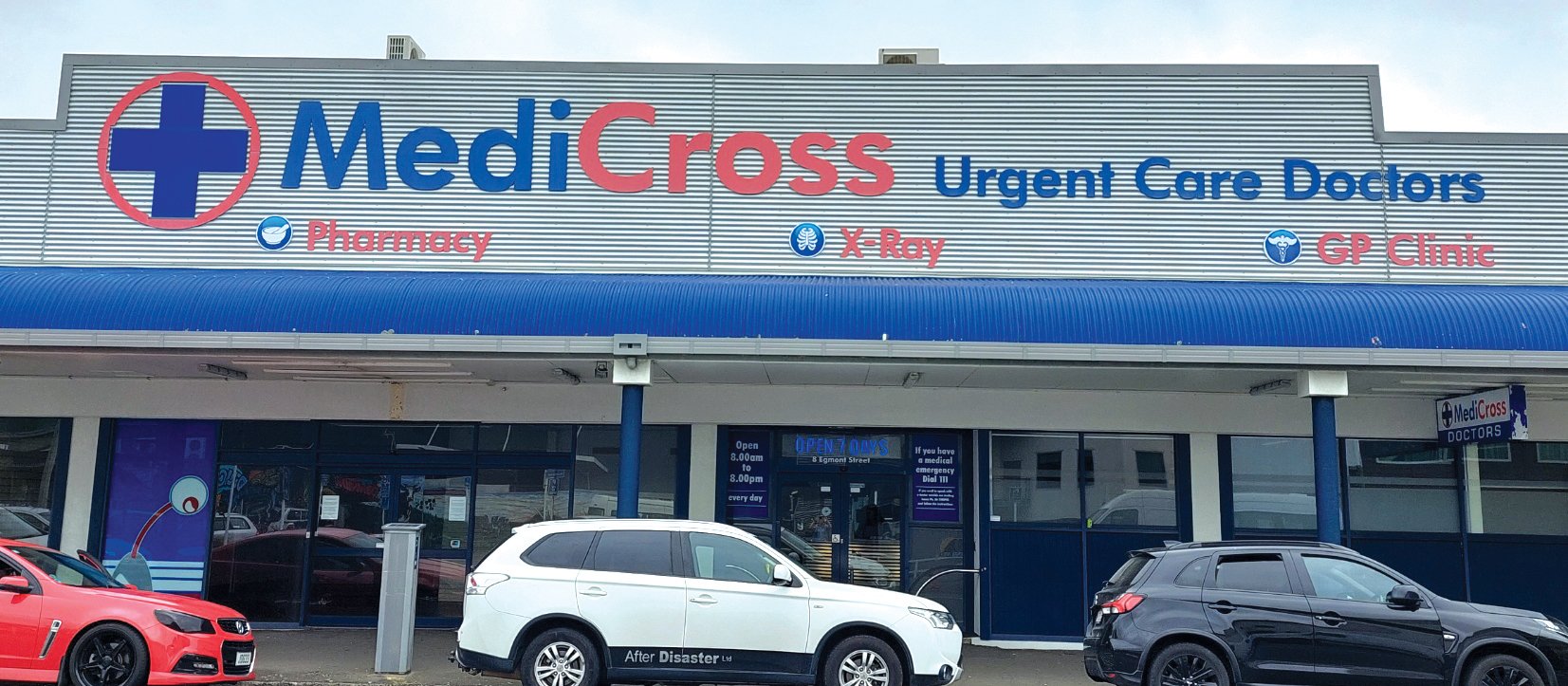Medicross Egmont St frontage 