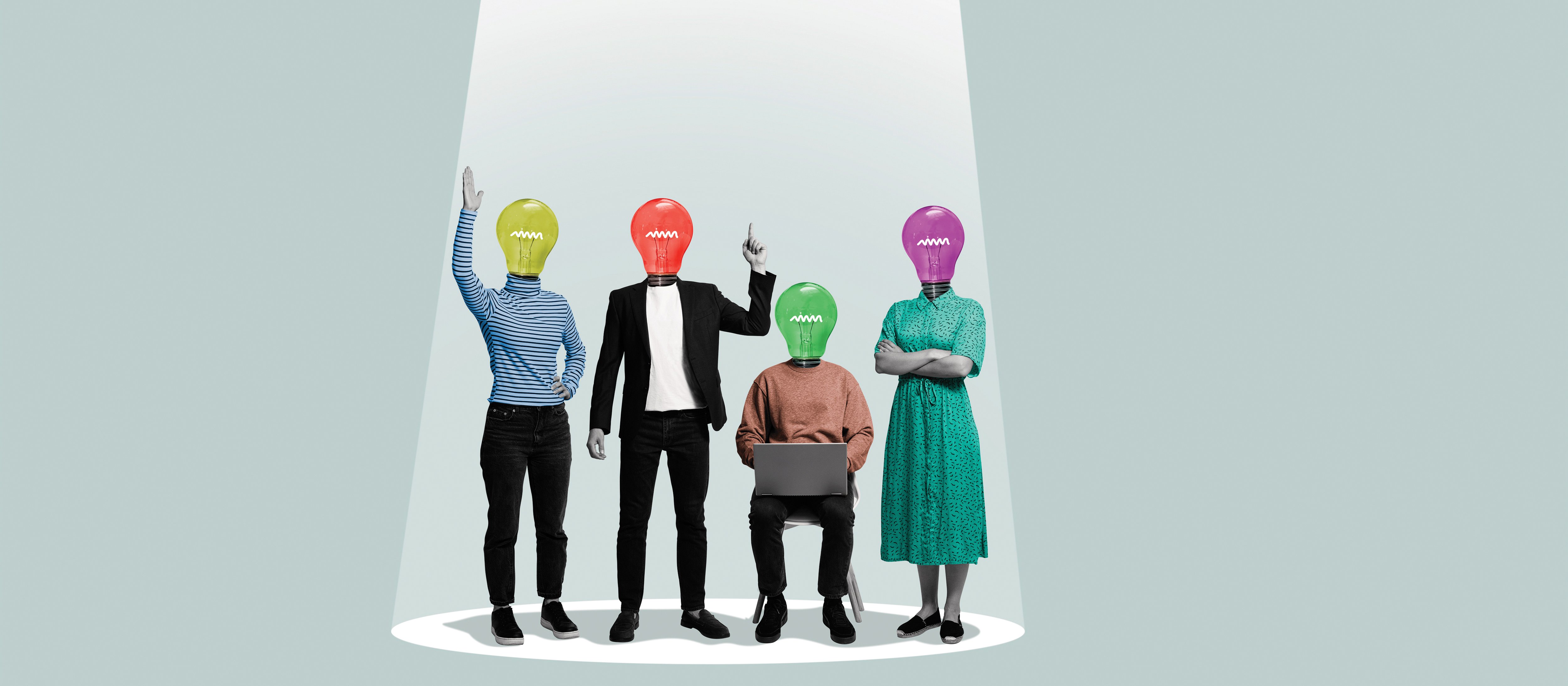 People magnifying glass CR SvetaZi on iStock