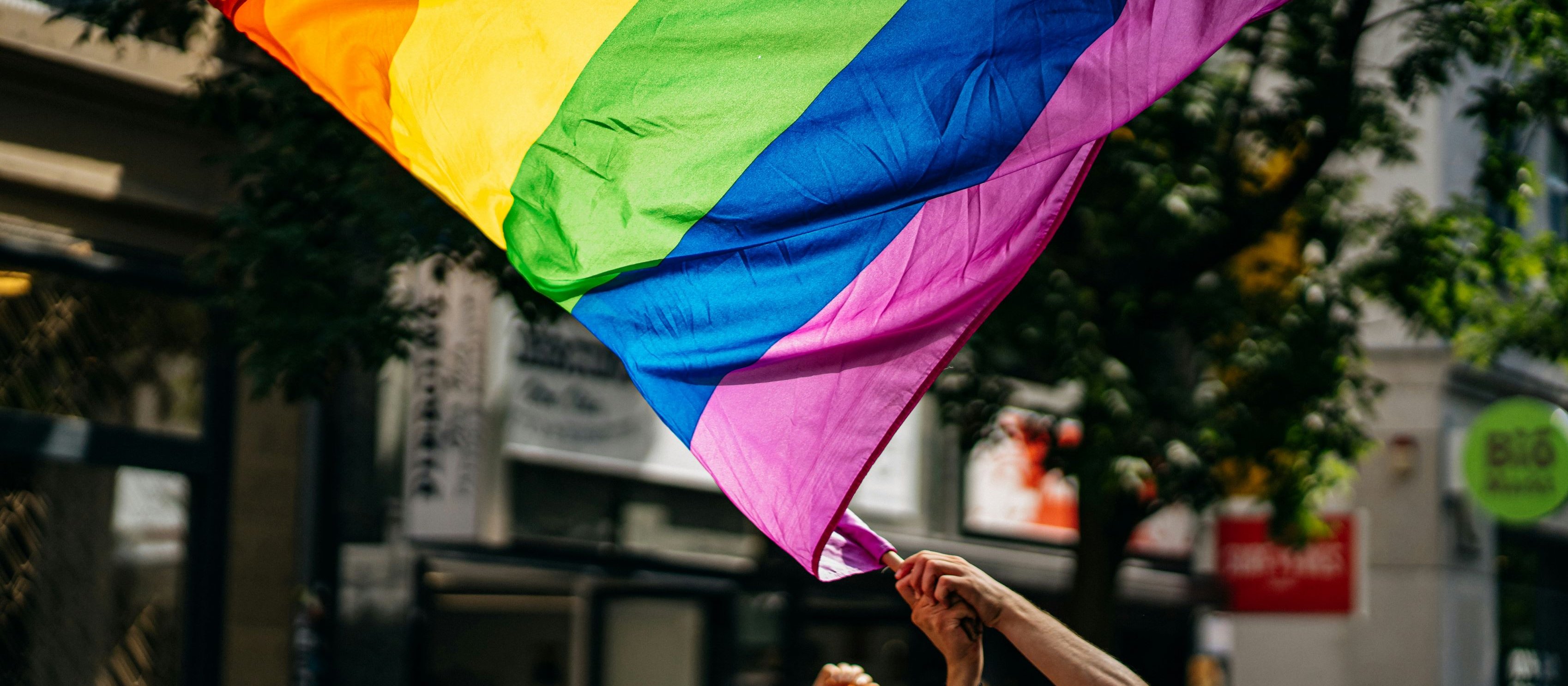 Pride flag CR Raphael Renter on Unsplash