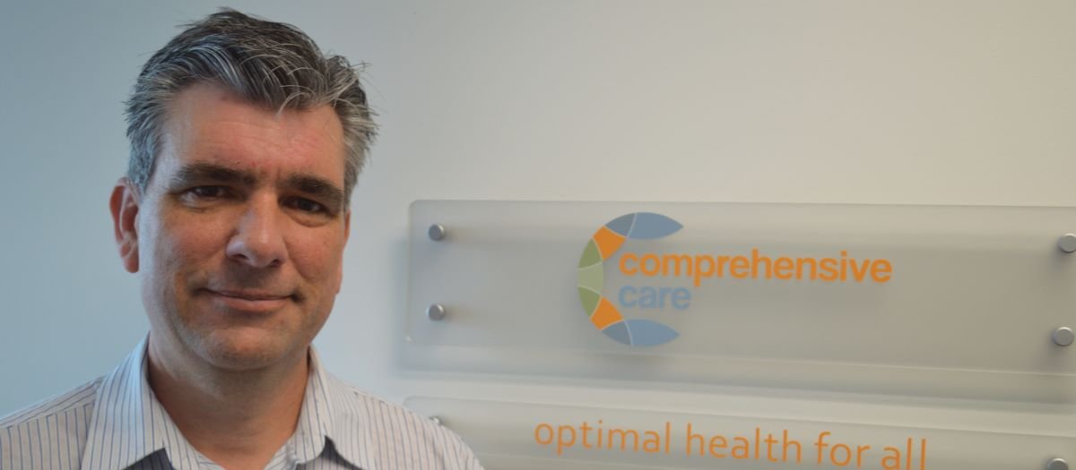 Comprehensive Care chief finance officer Stephen Powell 