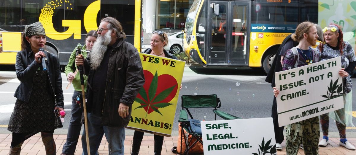 Cannabis protest 2017