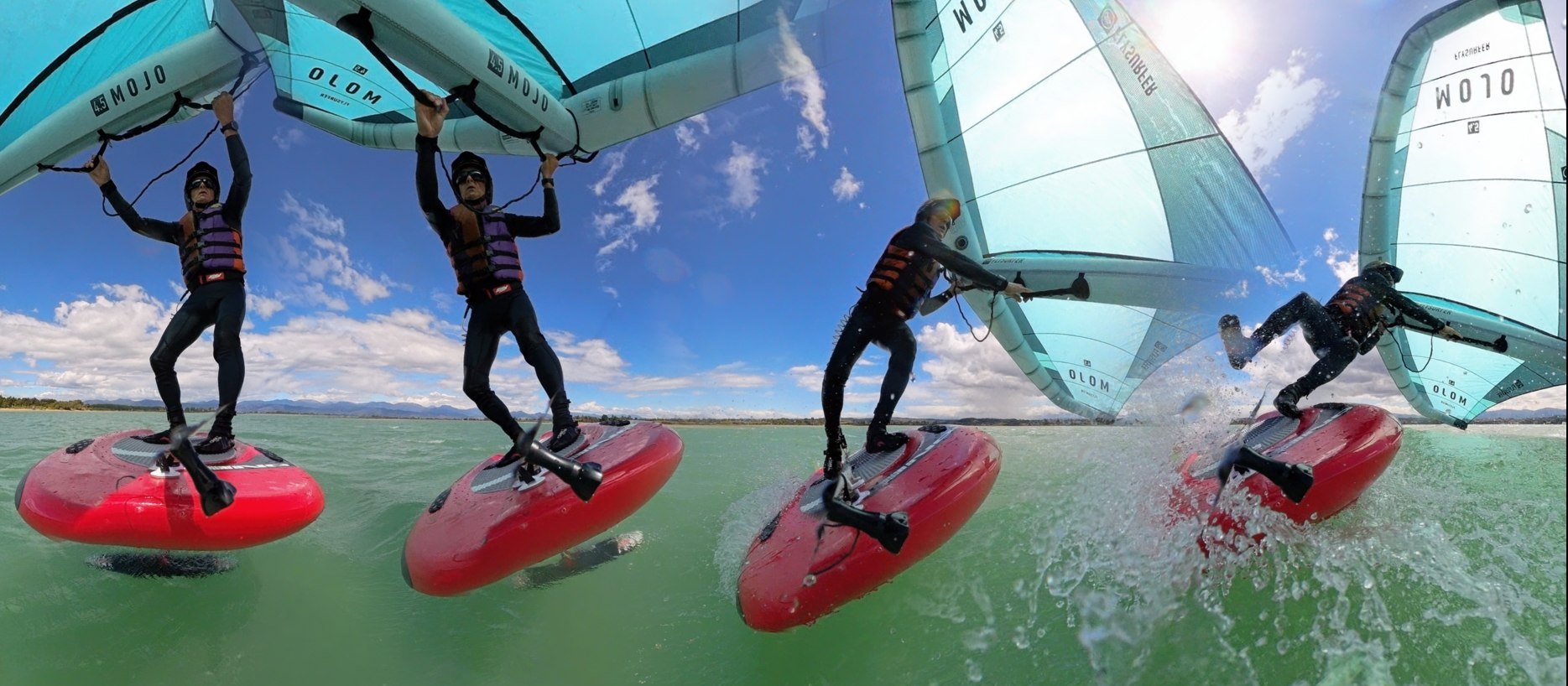 The art of a foiling gybe
