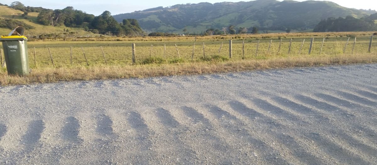 Dusty road