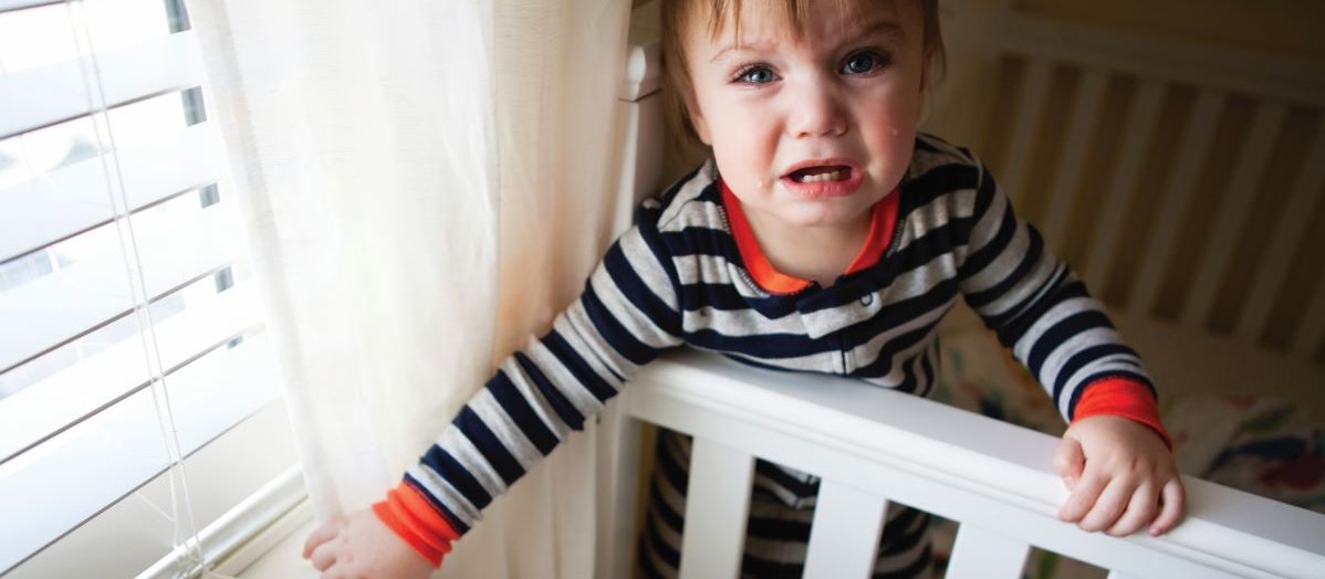 iStock Crying child sleep