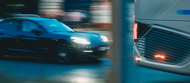 Blurry car CR John Morgan on Unsplash