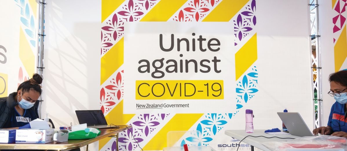Unite against COVID-19 SOUTHSEAS poster
